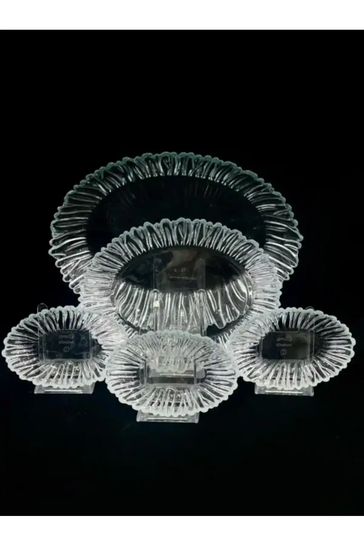 Paşabahçe 950132 Aurora 5 Parça Kayık Tabak Seti