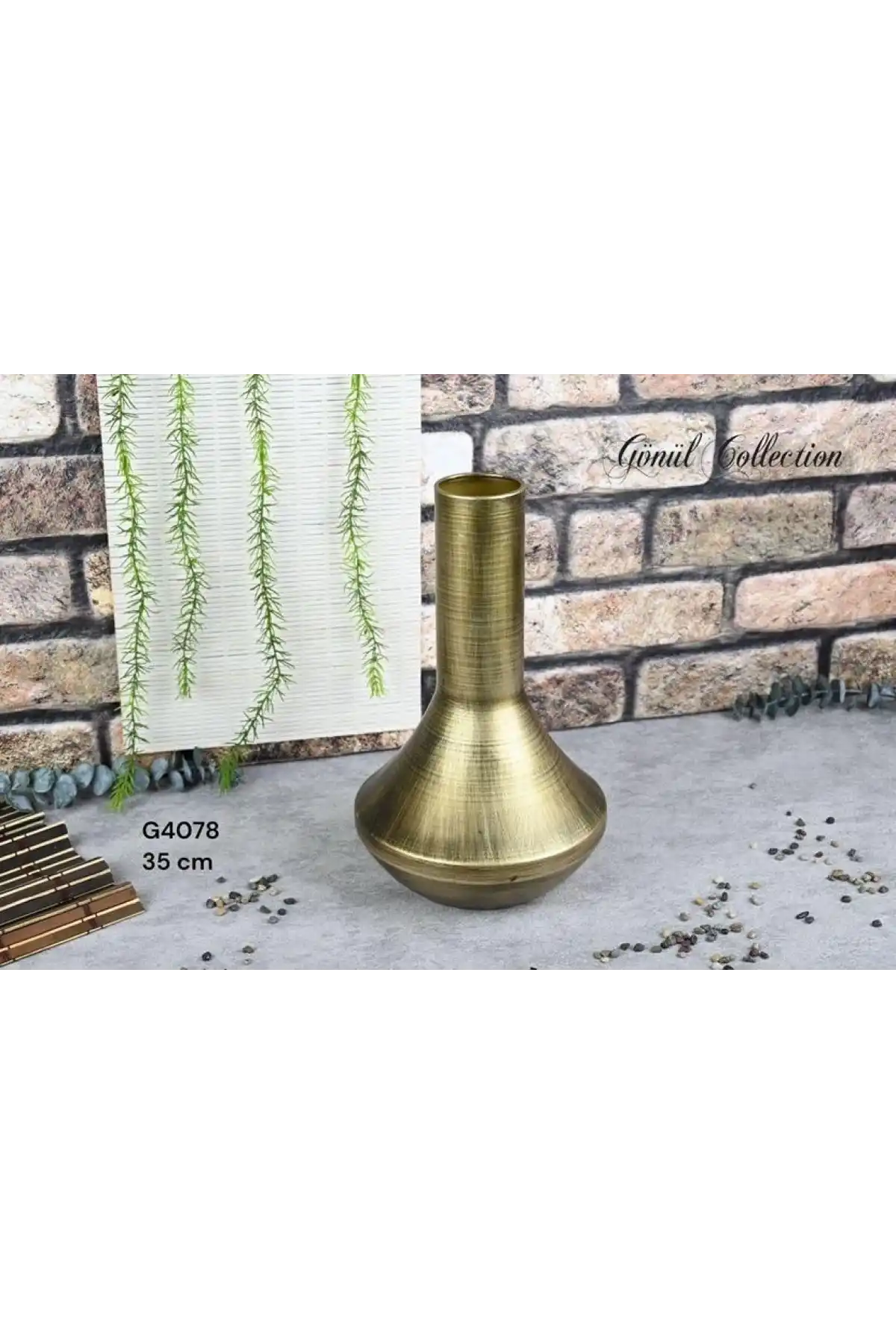 Gnl Metal Vazo 21x35cm