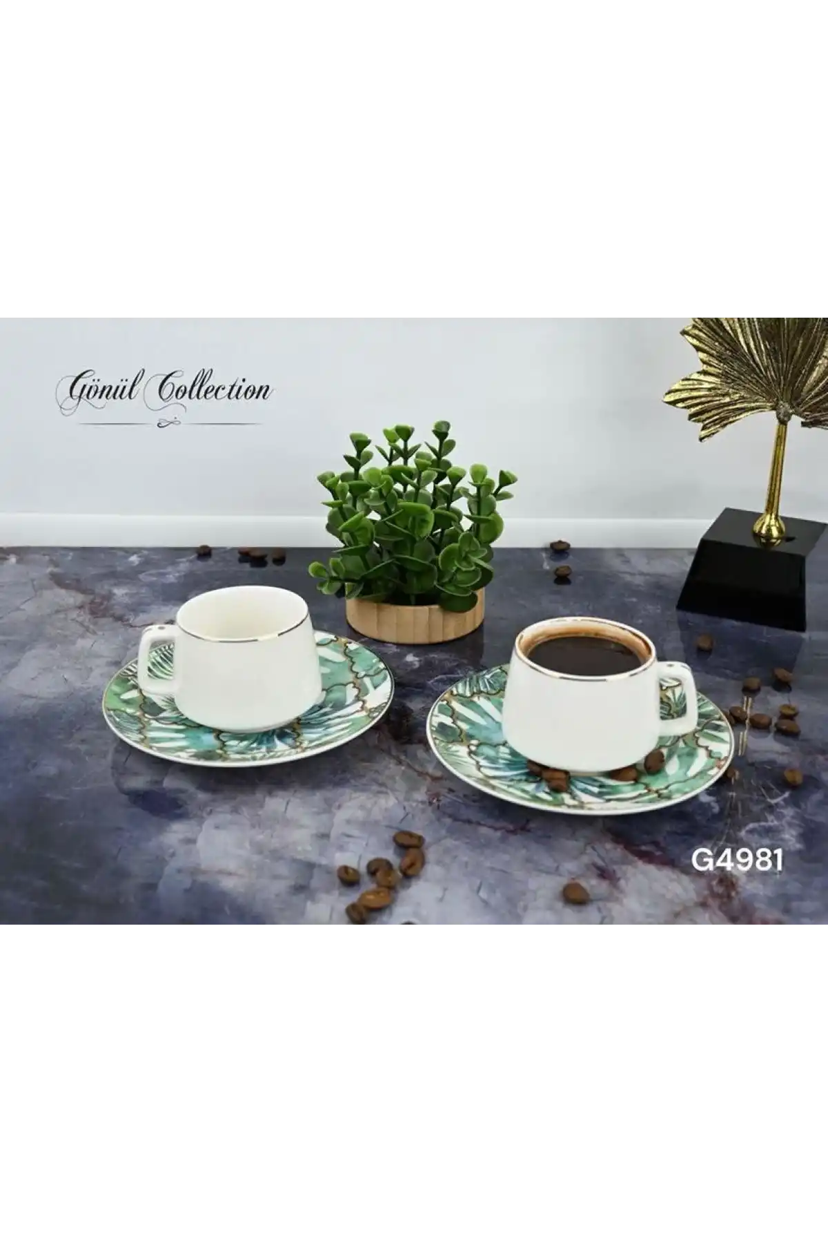 Gnl Porselen 2li Kahve Seti