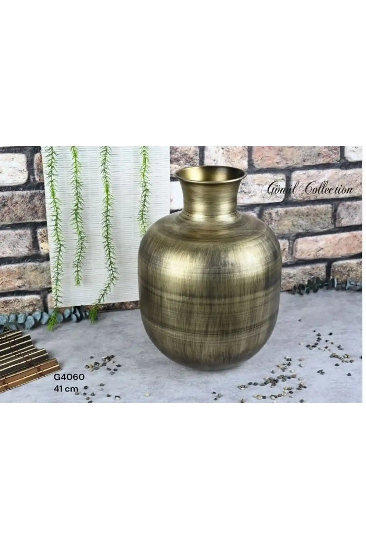 Gnl Metal Vazo 28x41cm