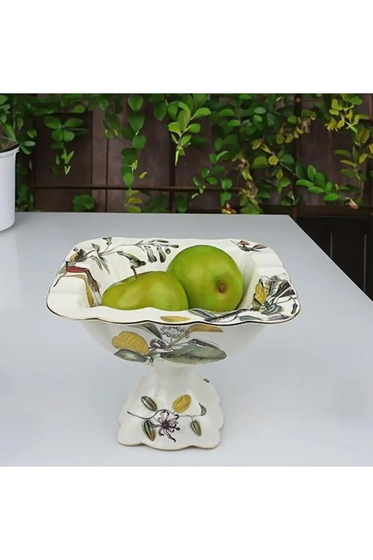 Ksv Porselen Kare Kase 23x23x17cm