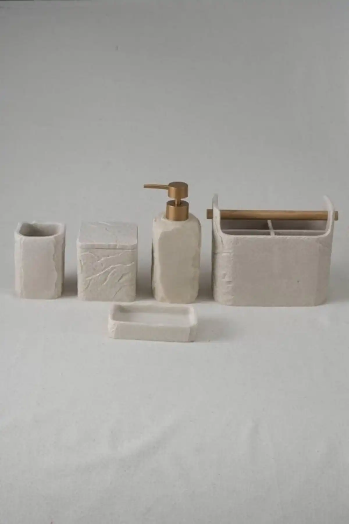 Acar Laduree 5li Banyo Seti