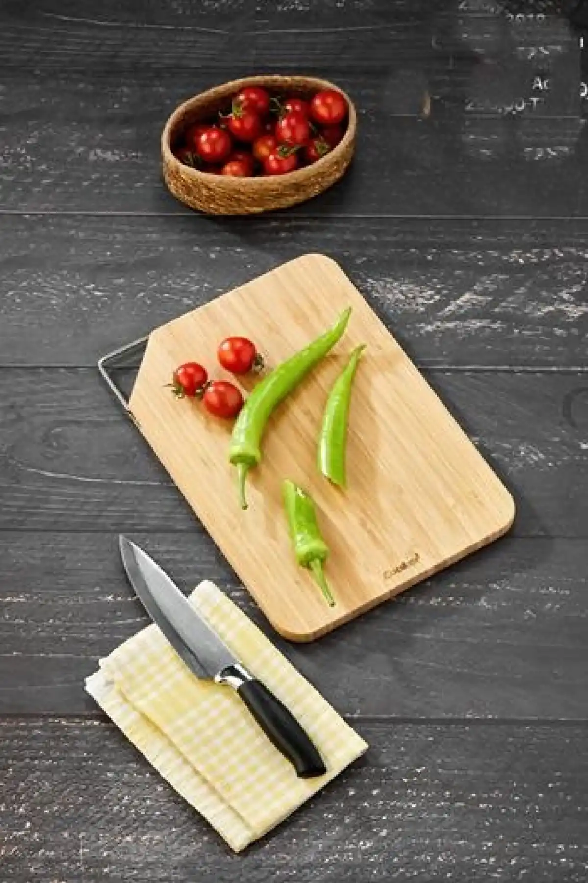 Cok Bambu Kesme Tahtası 36X26X2cm