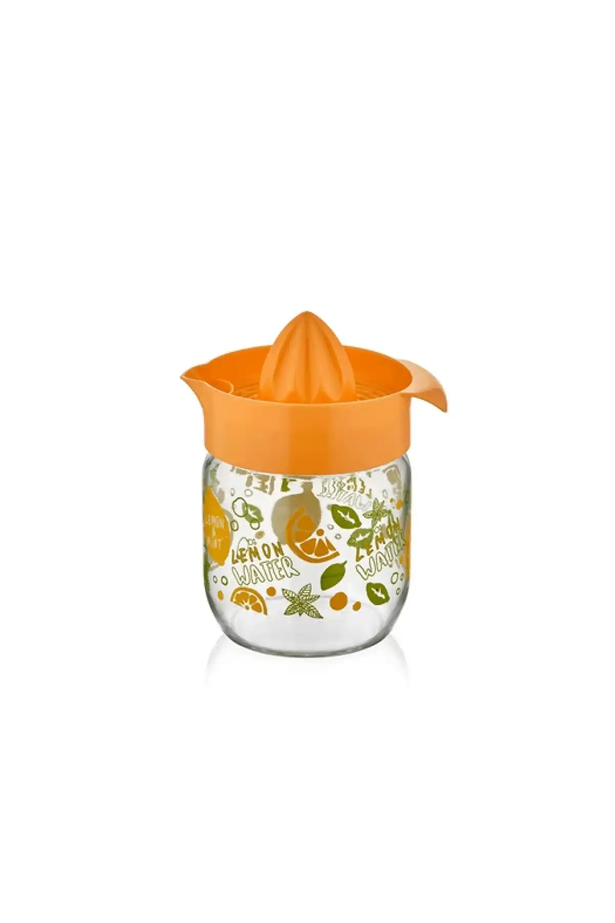 Qlux Desenli Cam Limon Sıkacağı 425cc