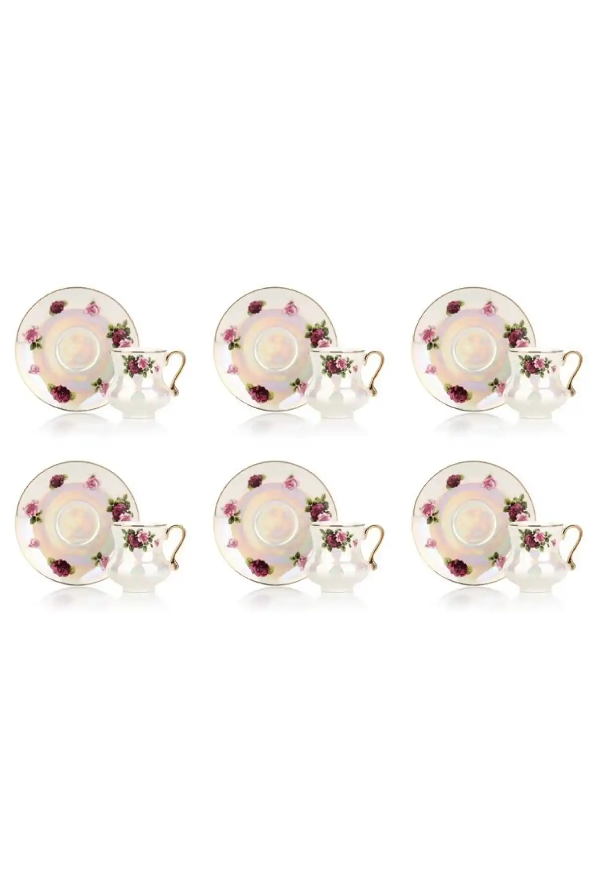 Mien 6lı Retro Fincan Seti