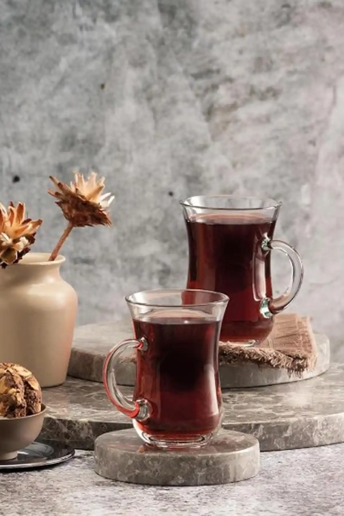 Paşabahçe 55783 Lina G4U Kulplu Çay Bardağı 140 cc 6lı