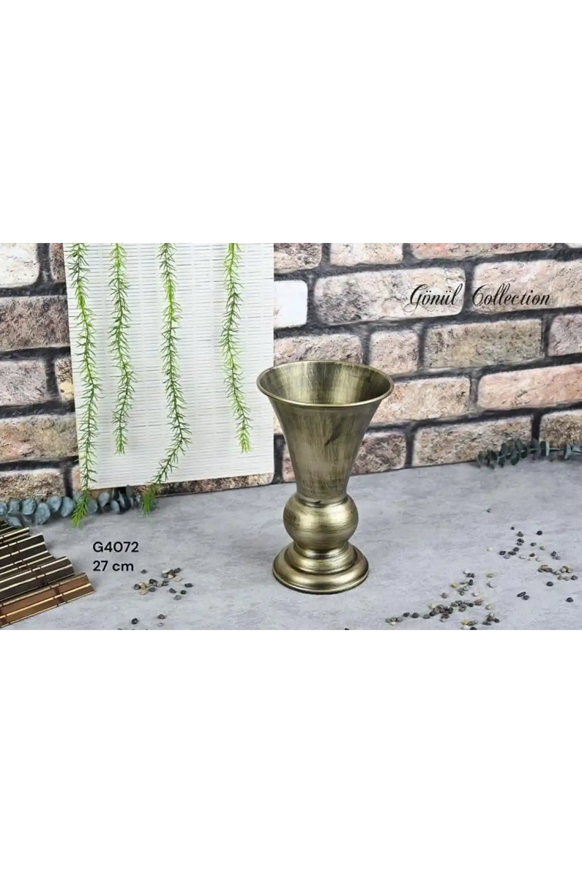 Gnl Metal Vazo 17x27cm