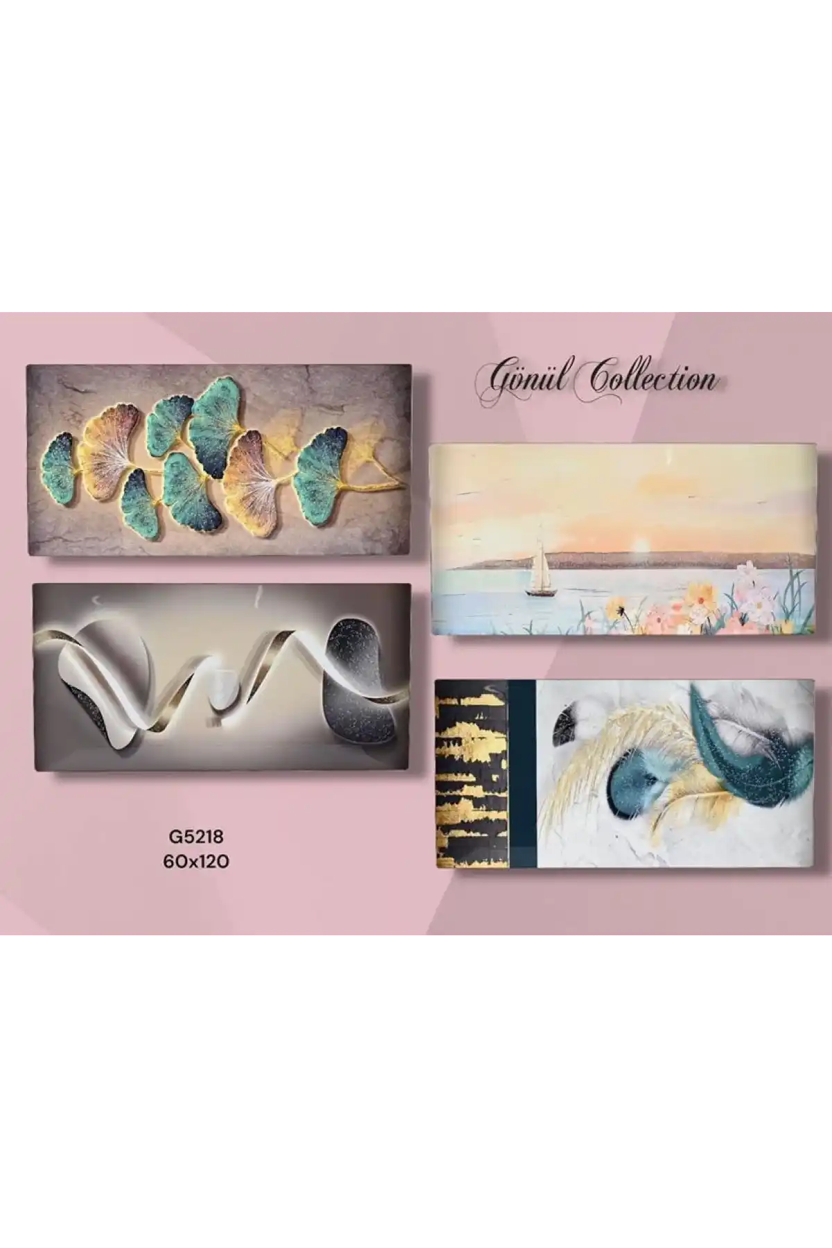 Gnl Dekoratif Tablo 60x120cm