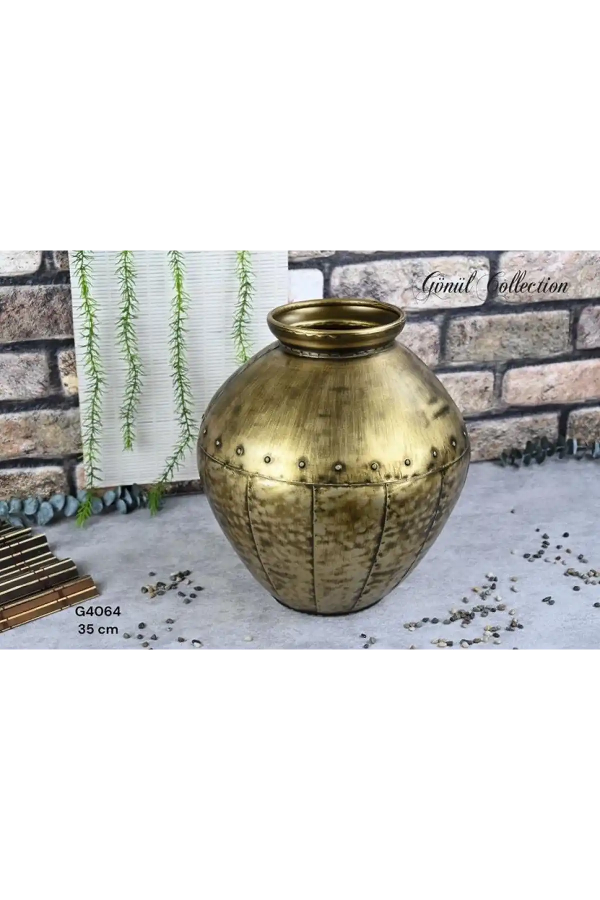 Gnl Metal Vazo 30x35cm