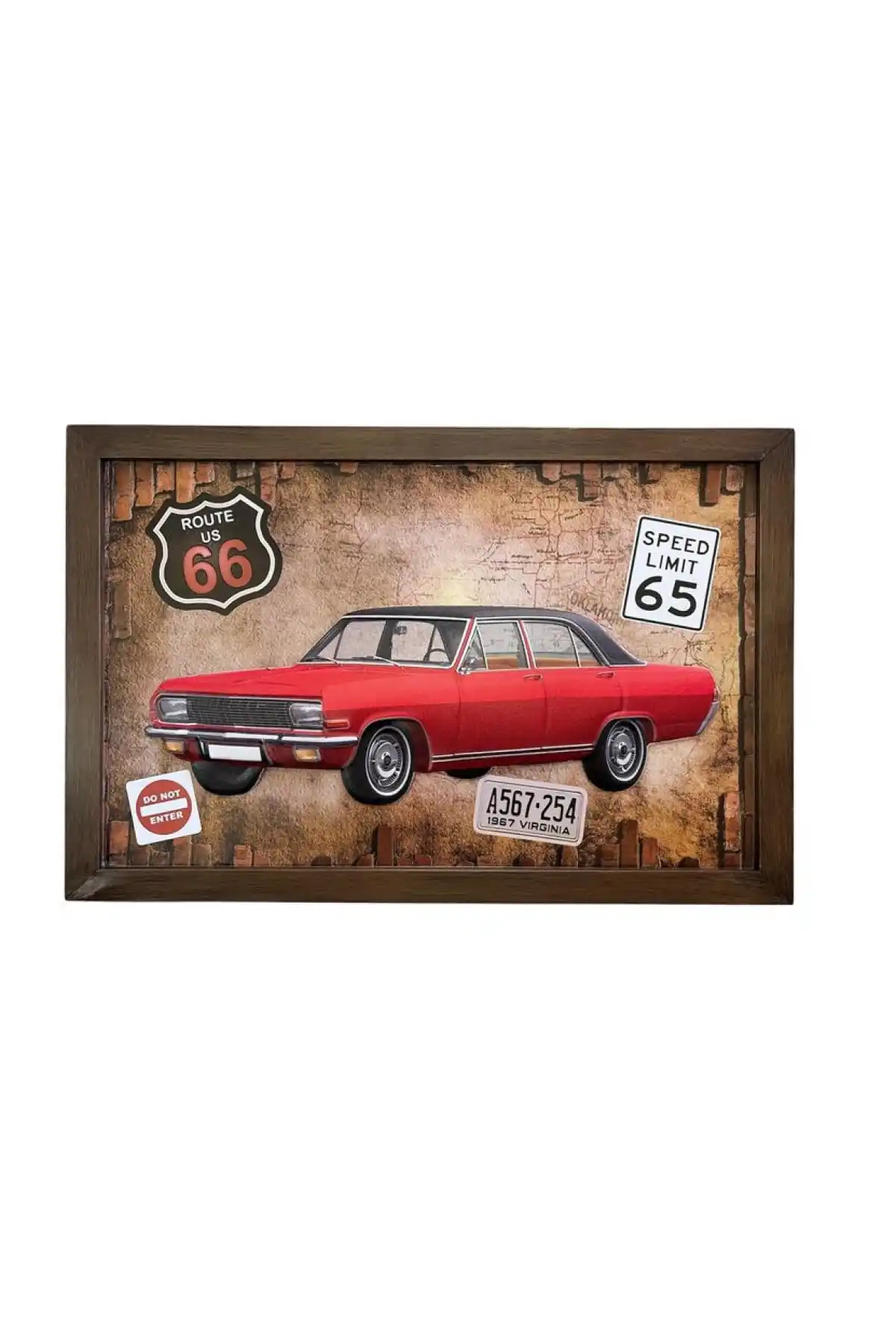 Gnl Metal Duvar Süsü