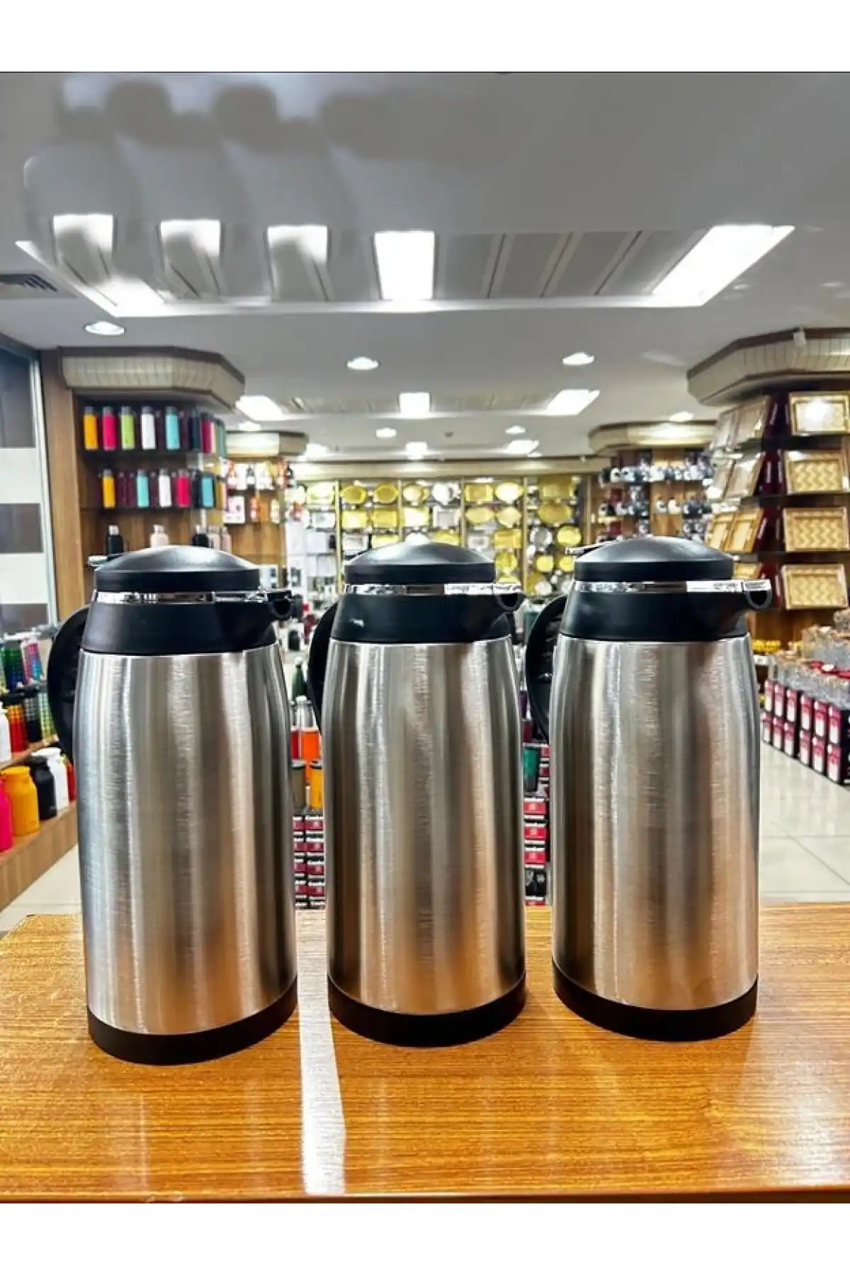 Cok 1.3lt İçi Cam Çelik Termos