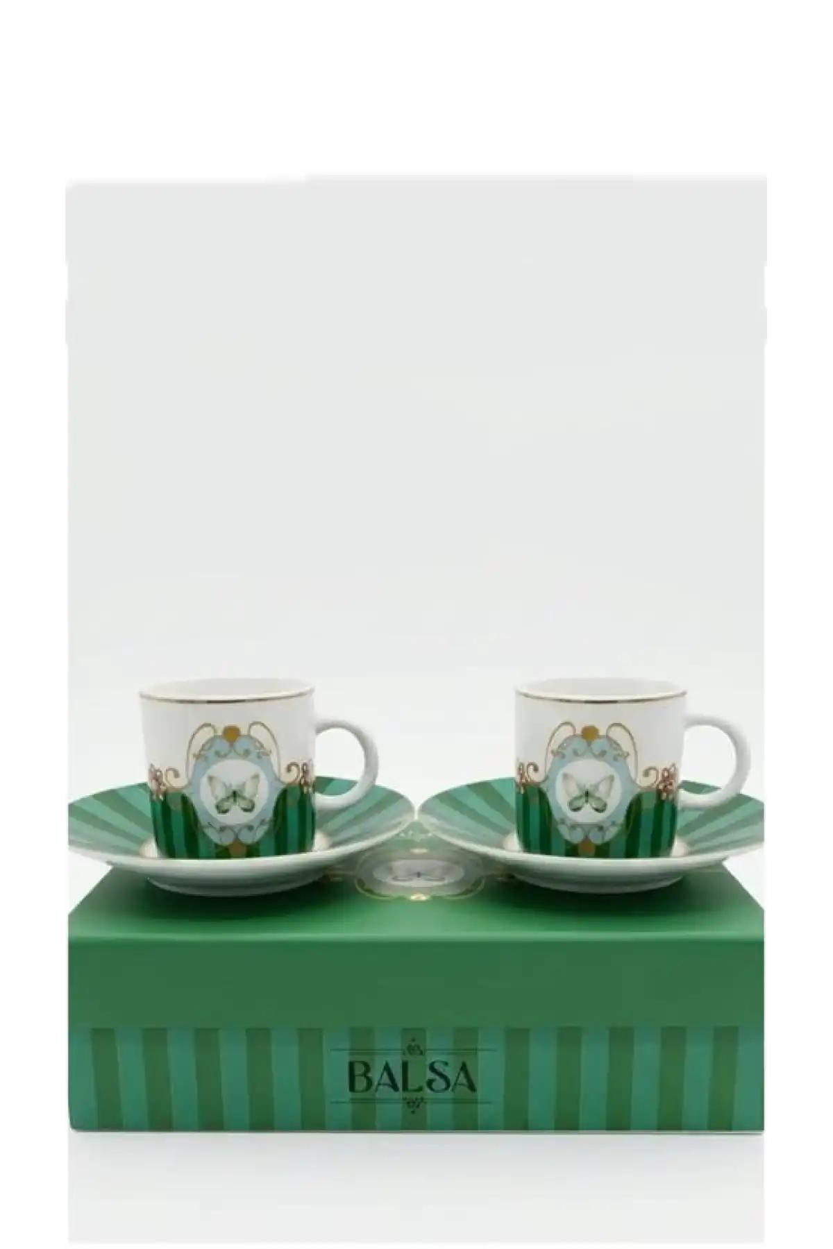 Bls 2li Porseklen Kahve Seti