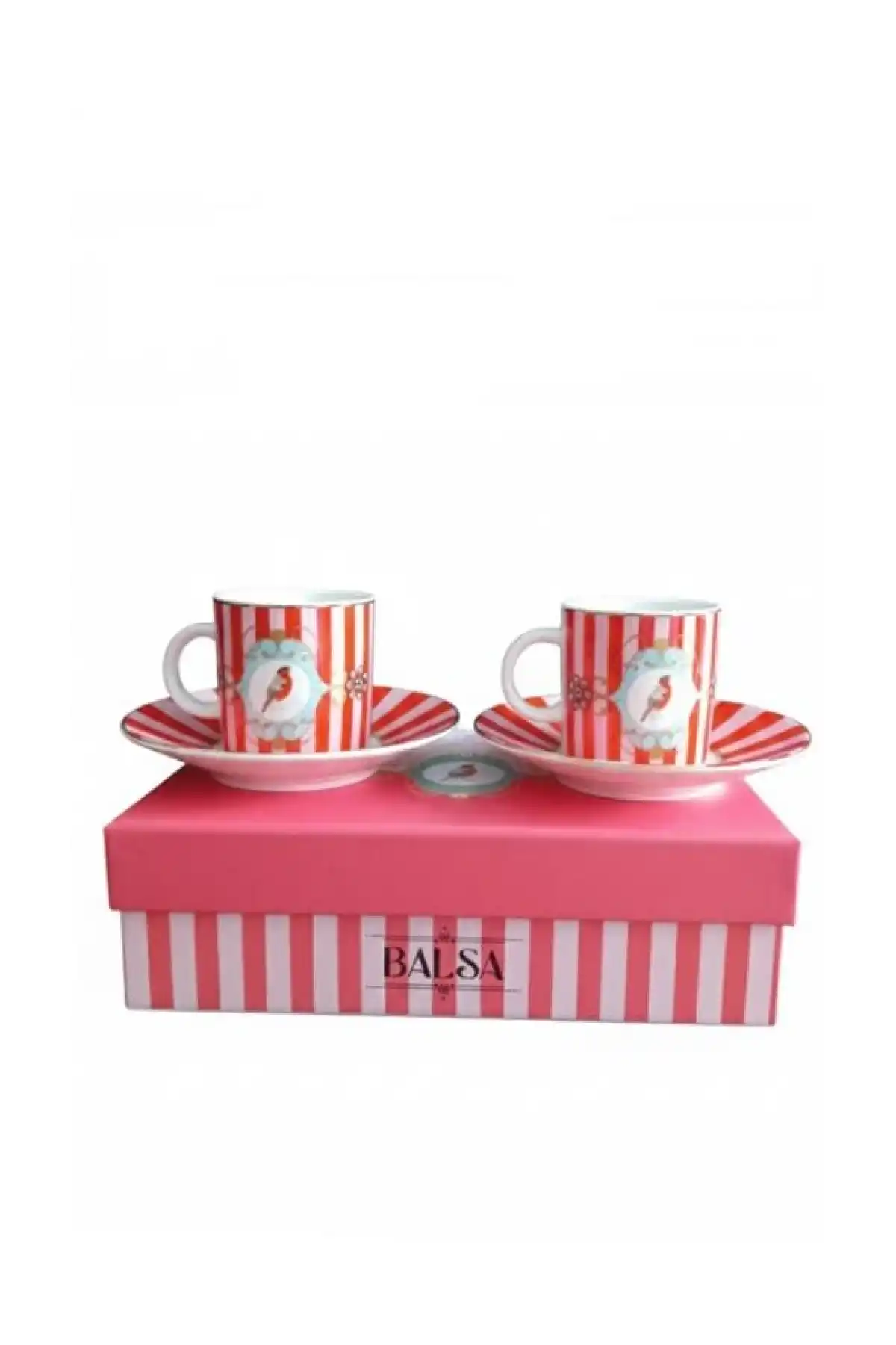 Bls 2li Porseklen Kahve Seti