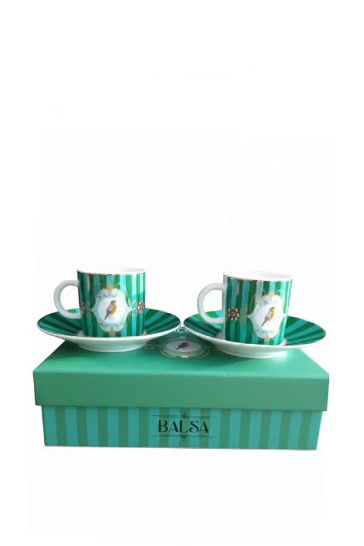 Bls 2li Porseklen Kahve Seti