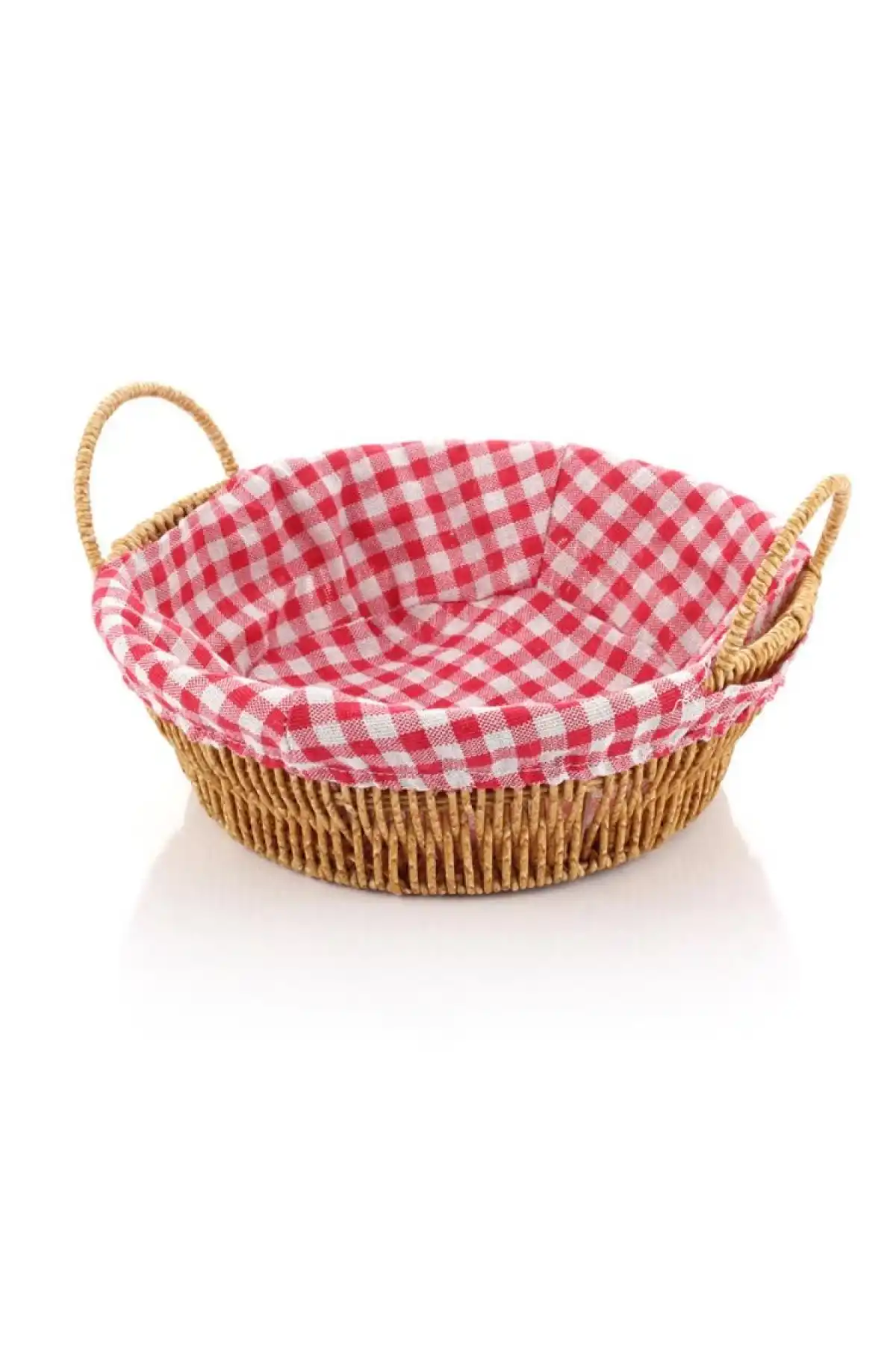 Mien Rattan Yuvarlak Sepet