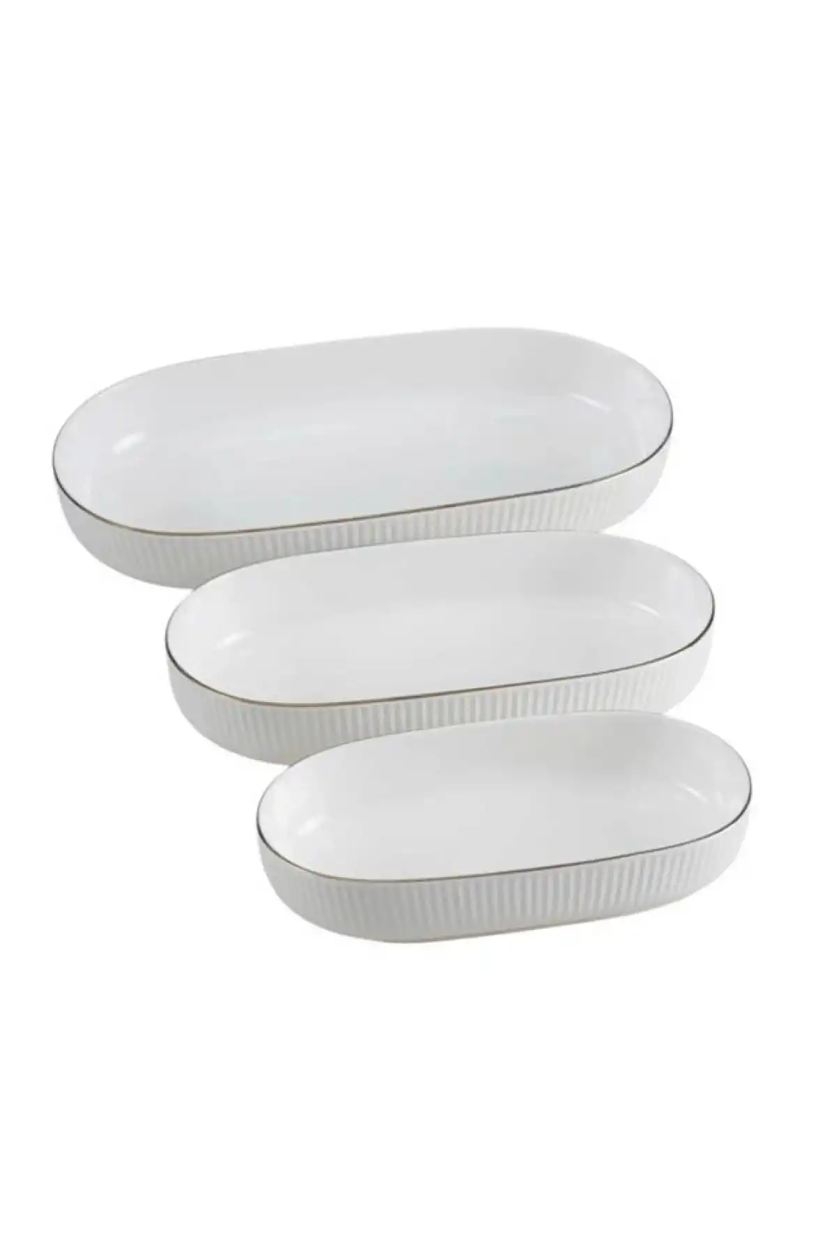 Acar 3lü Tabak Seti