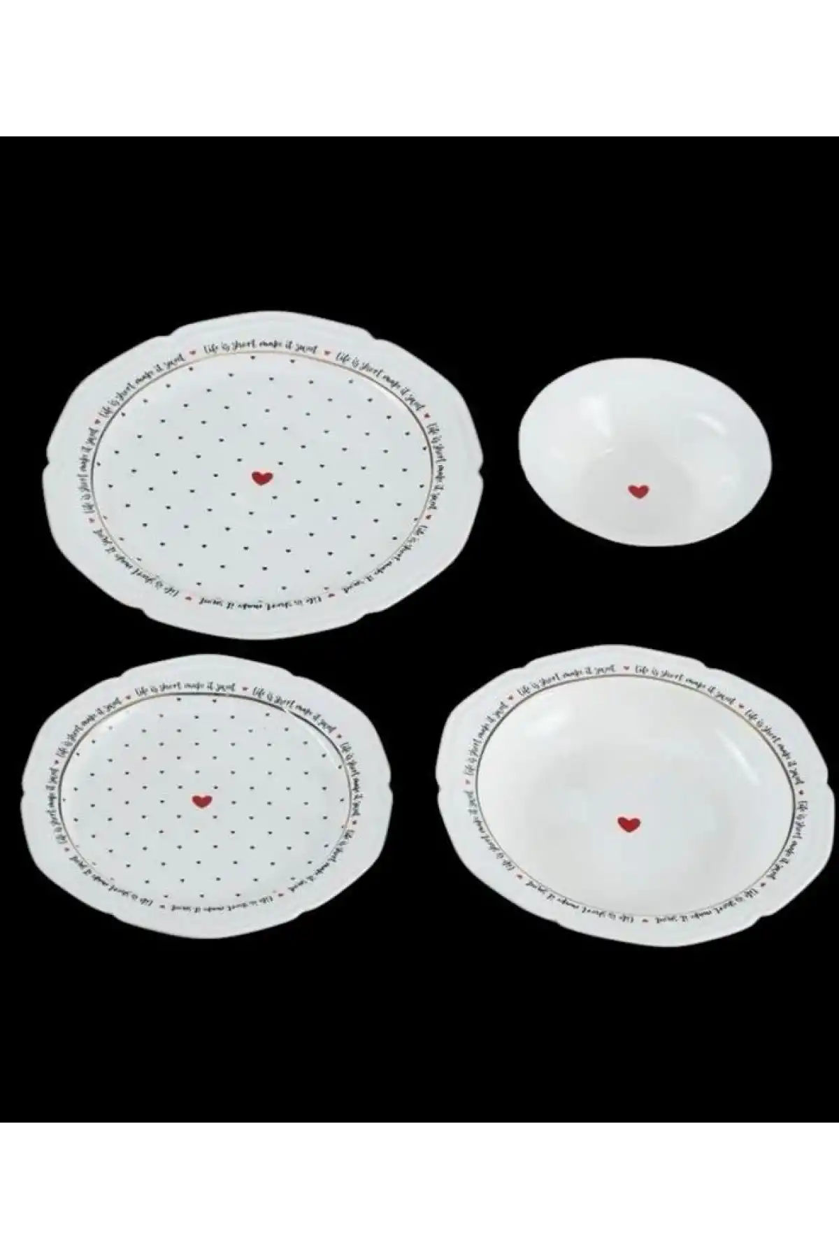 Acar 24 Parça Yemek Seti