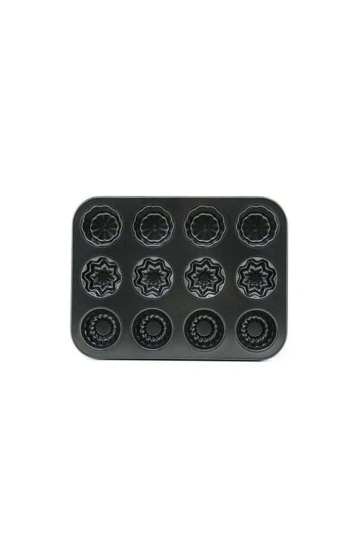 Baysa Metal Muffin Kalıbı 12li