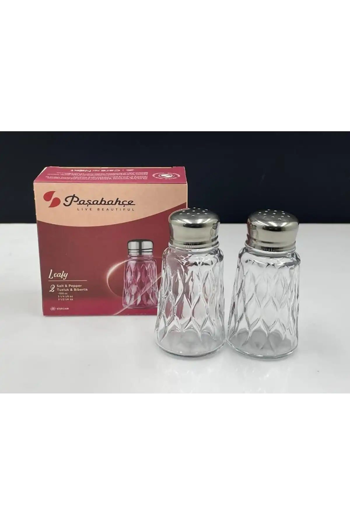 80232-1X12-Leafy 2li Tuzluk-Biberlik