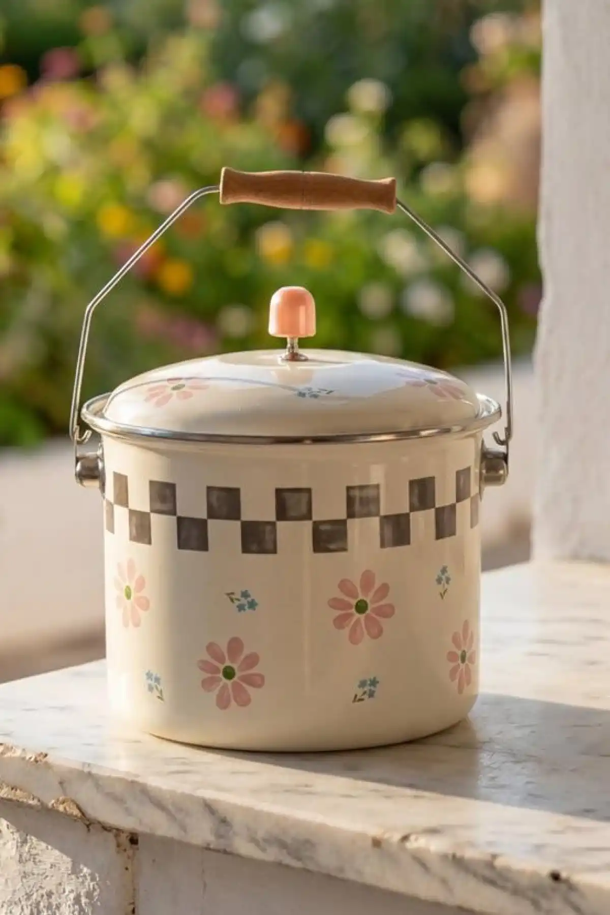 Acar Emaye 20cm Bakraç