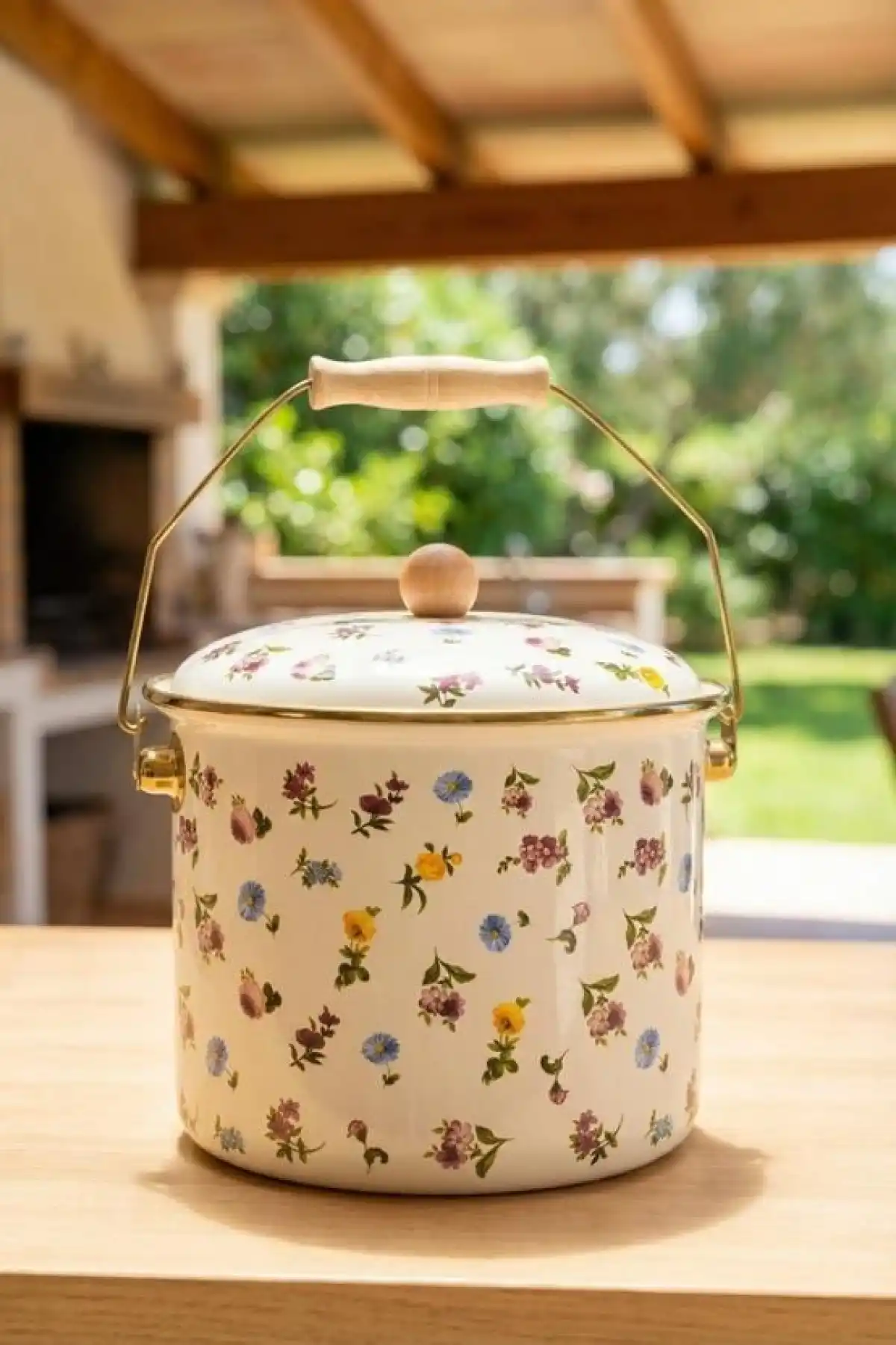 Acar Emaye 20cm Bakraç