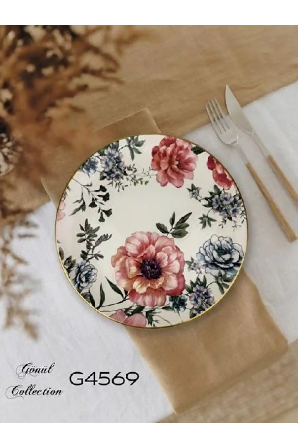 Gnl Magnolya 6lı Servis Tabak