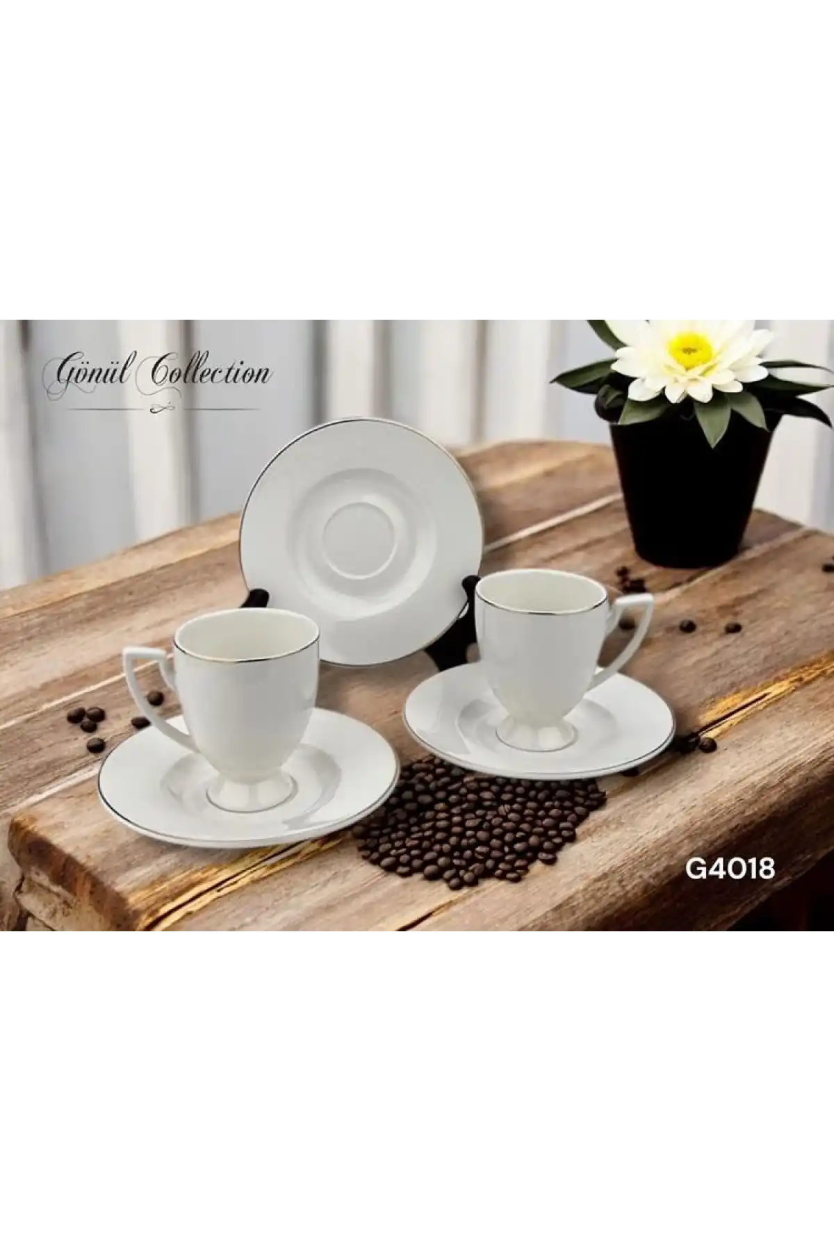 Gnl Porselen Kahve Seti