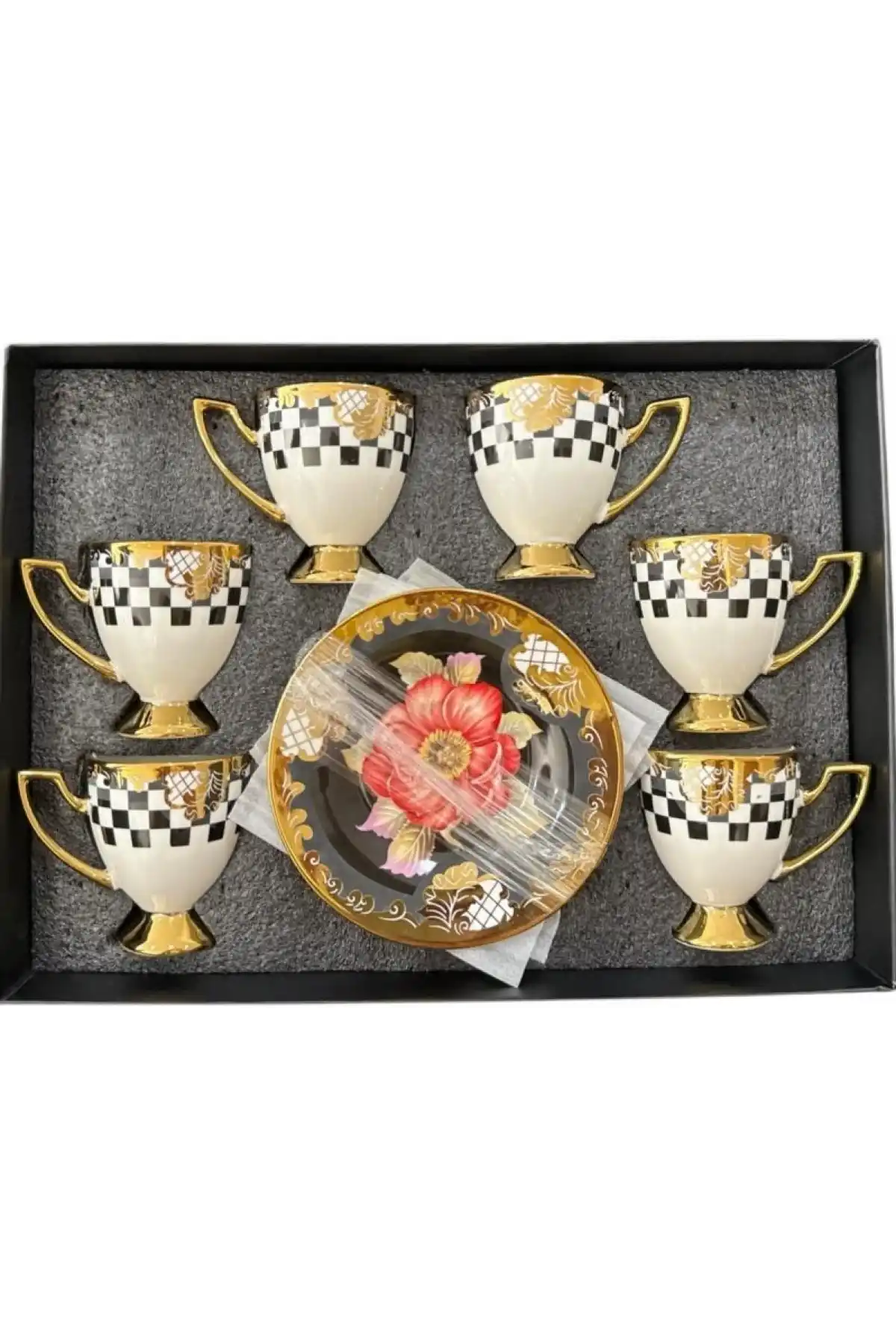 Bls Porselen 6lı Kahve Seti