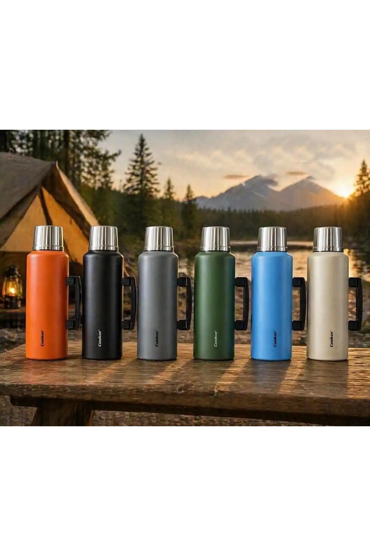 Cok Çelik 2lt Kamp Termosu