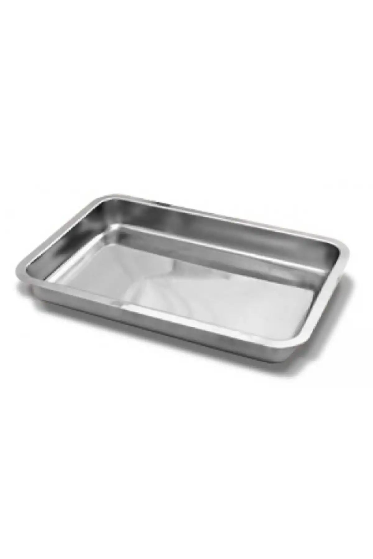 Emrullah Çelik Gri Dikdörtgen Tepsi 38x25.5 cm