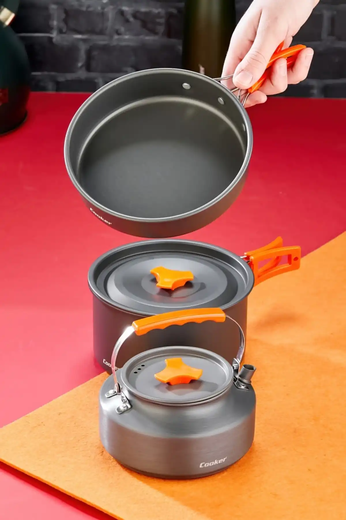 Cooker Kamp Pişirme Seti