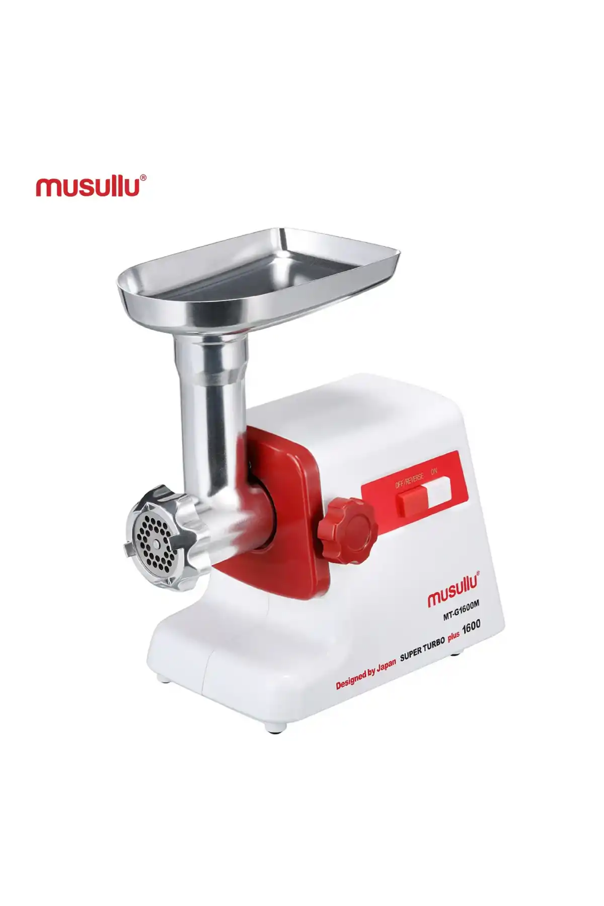 Musullu Et Kıyma Makinası Rende Aparatlı 1600 W