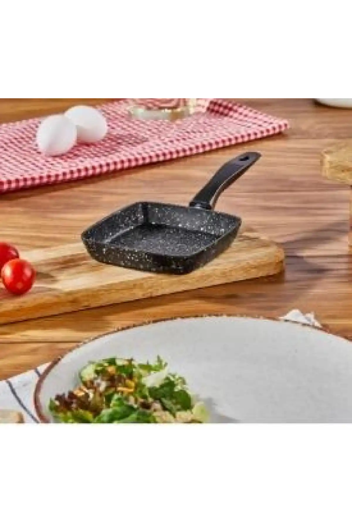 Rss Granit Mini Kare Sos Tava