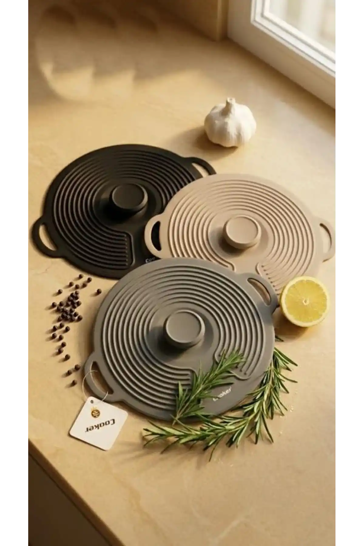 Cok 20cm Silikon Kapak