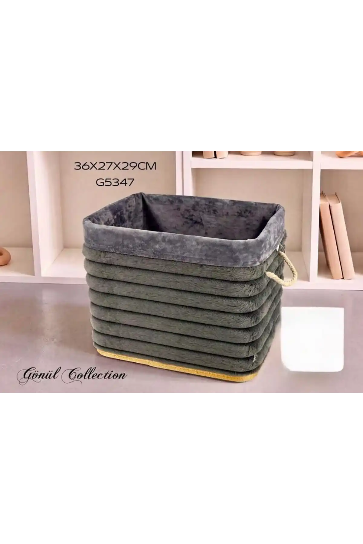 Gnl Bambu Çamaşır Sepeti 34x24x27cm