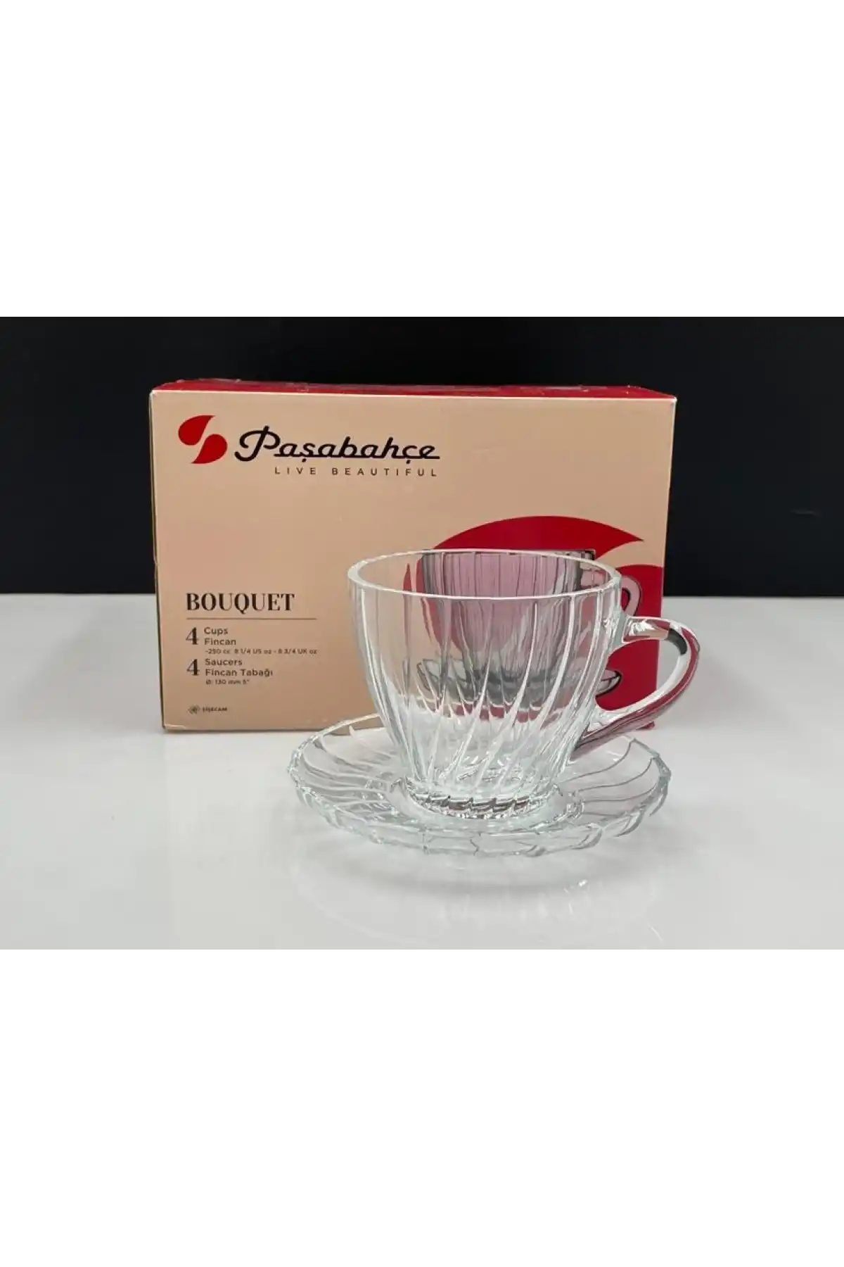 950191-1X6-Baquet Çay Seti