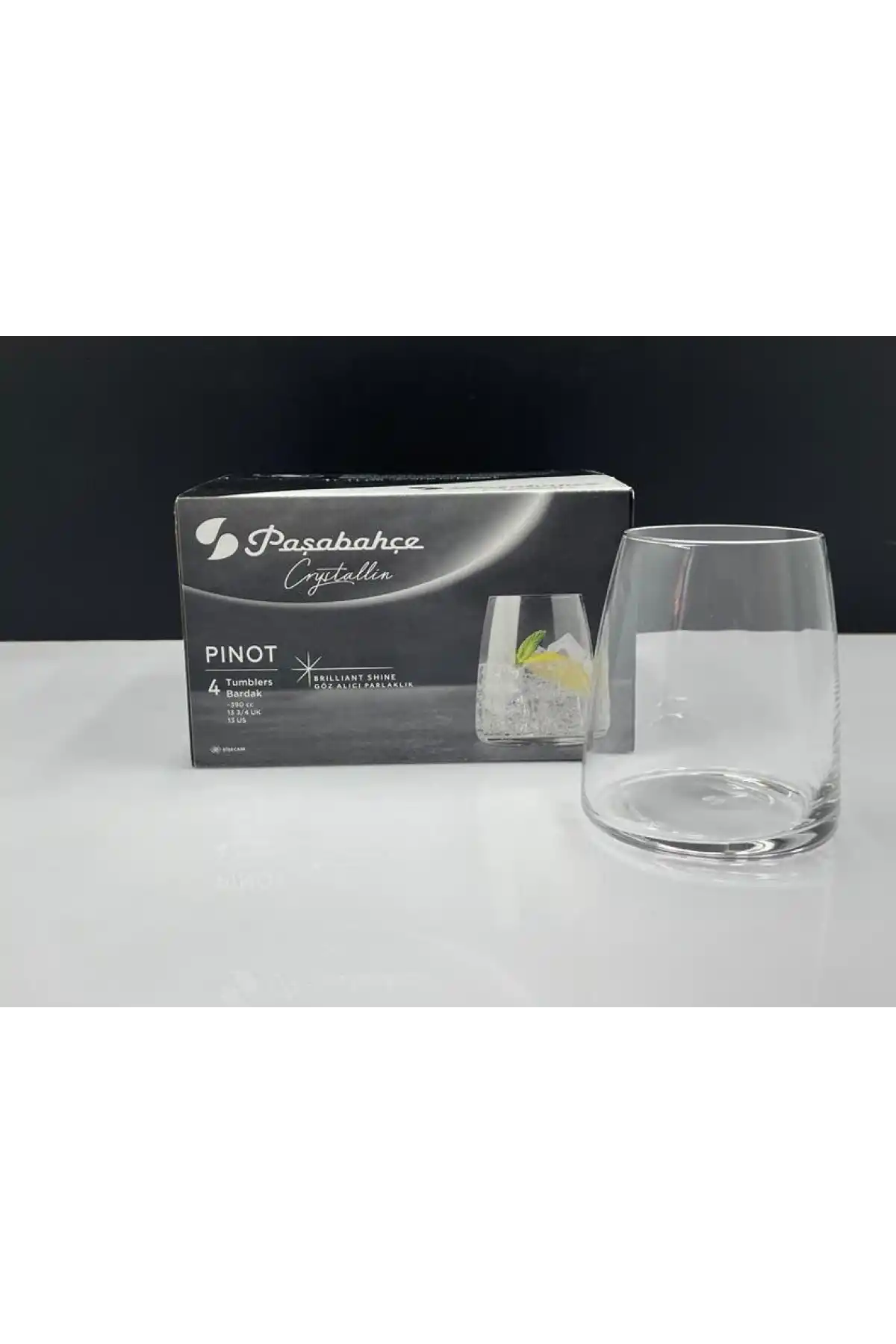 Paşabahçe 420742 Pinot Cam Bardak 390 cc 4lü