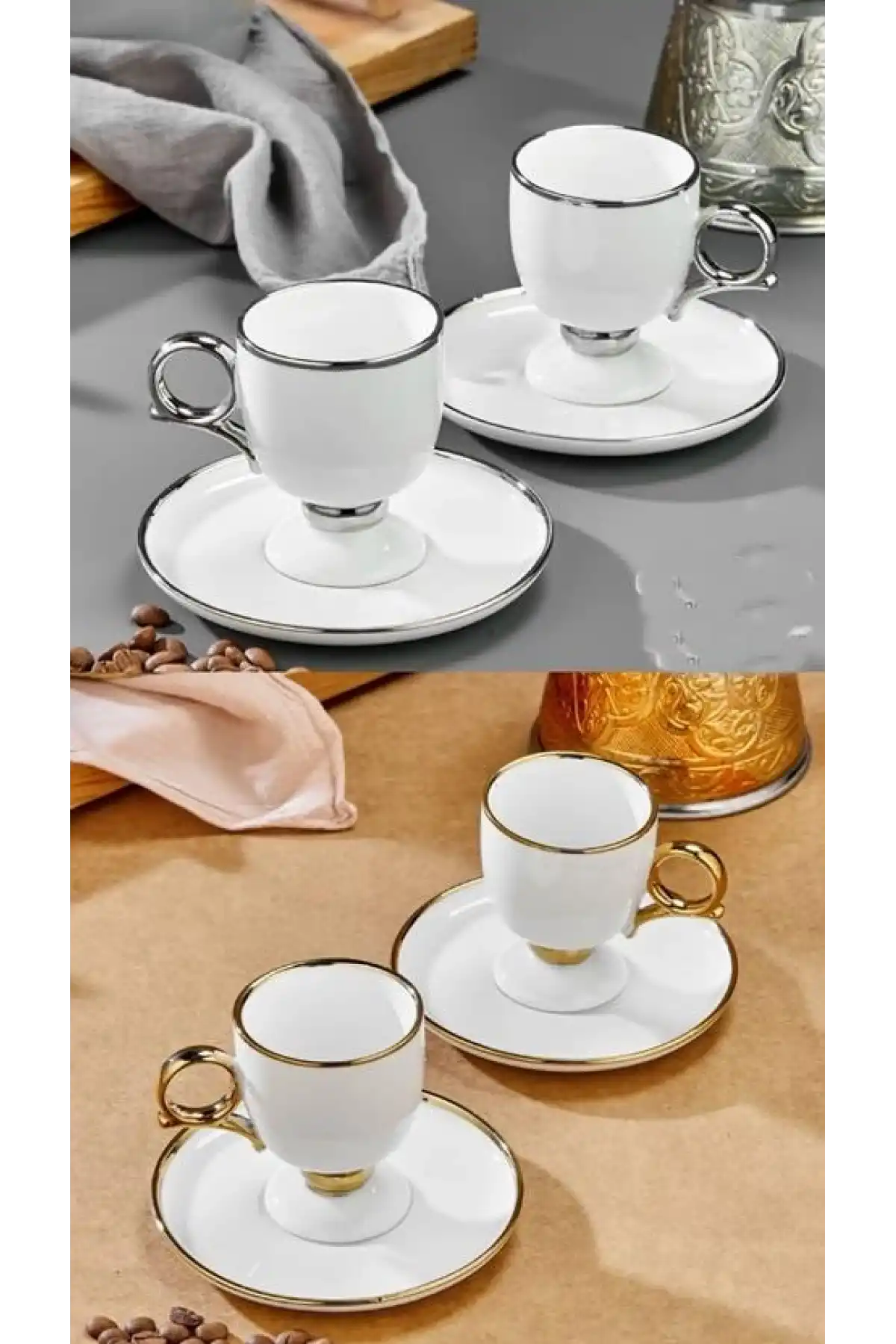 Cok Porselen 2li Kahve Seti