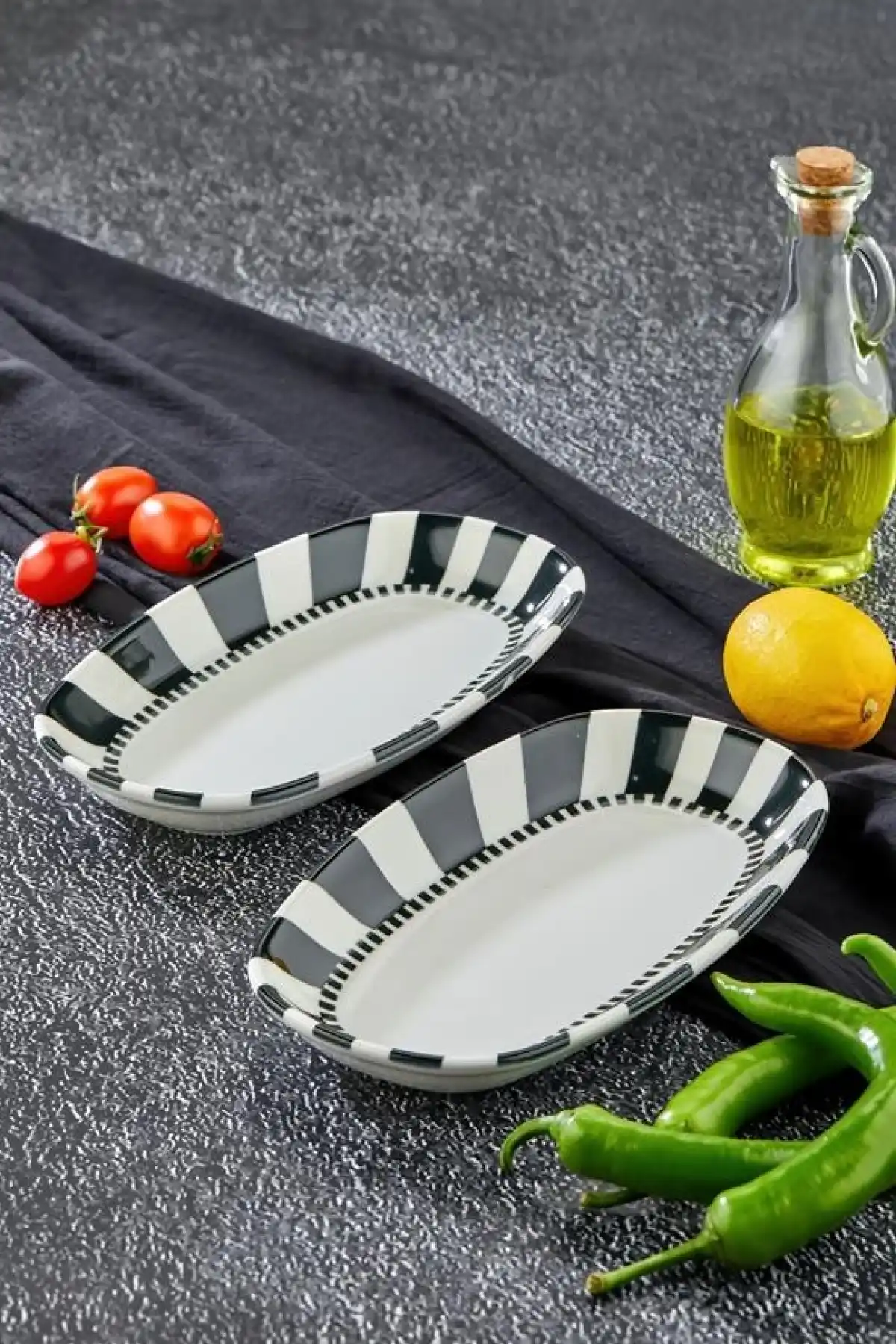 Cok 25cm 2li Porselen Kayık