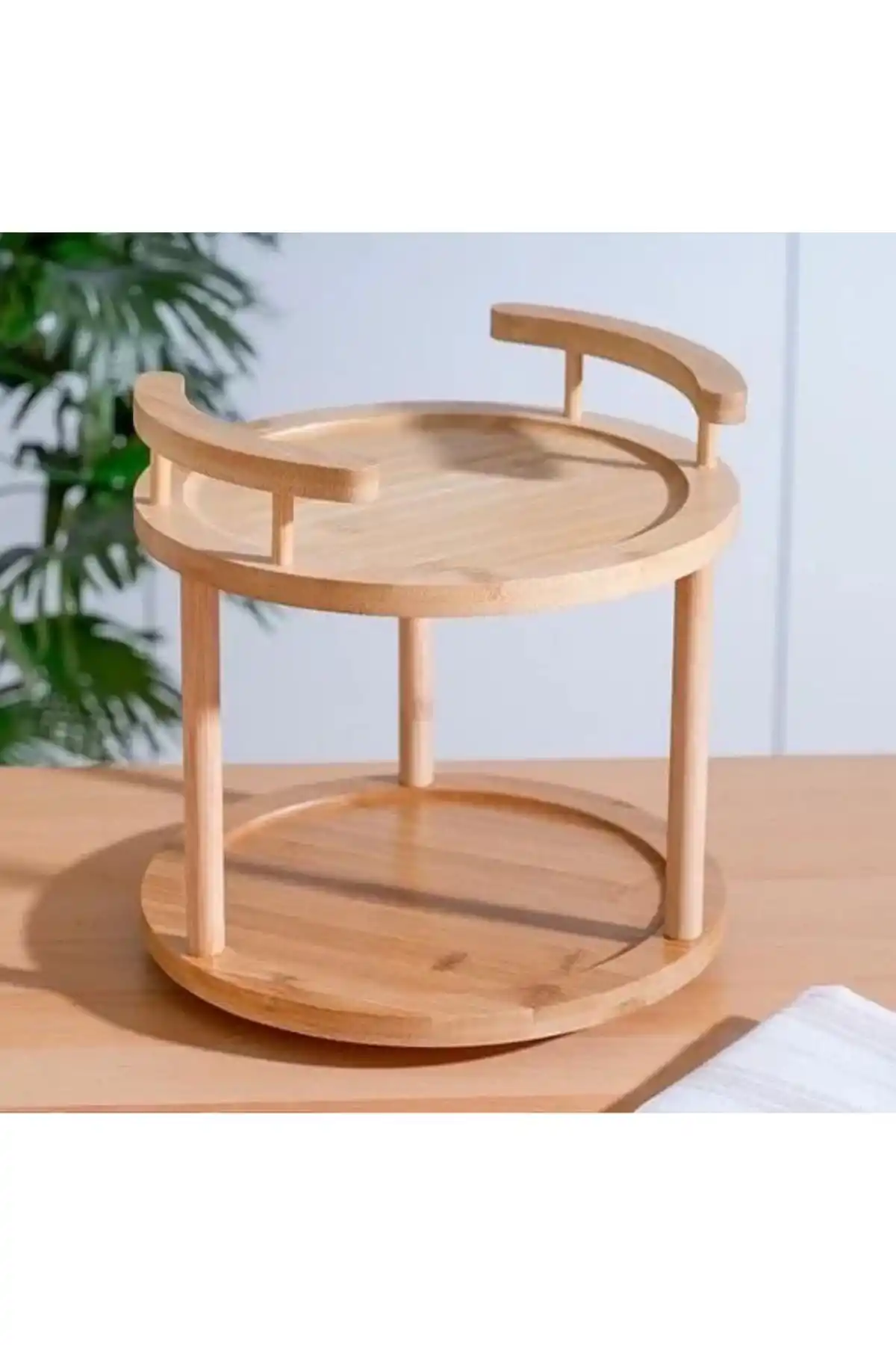 Acar ACR274 Bambu Tepsi 2 Katlı