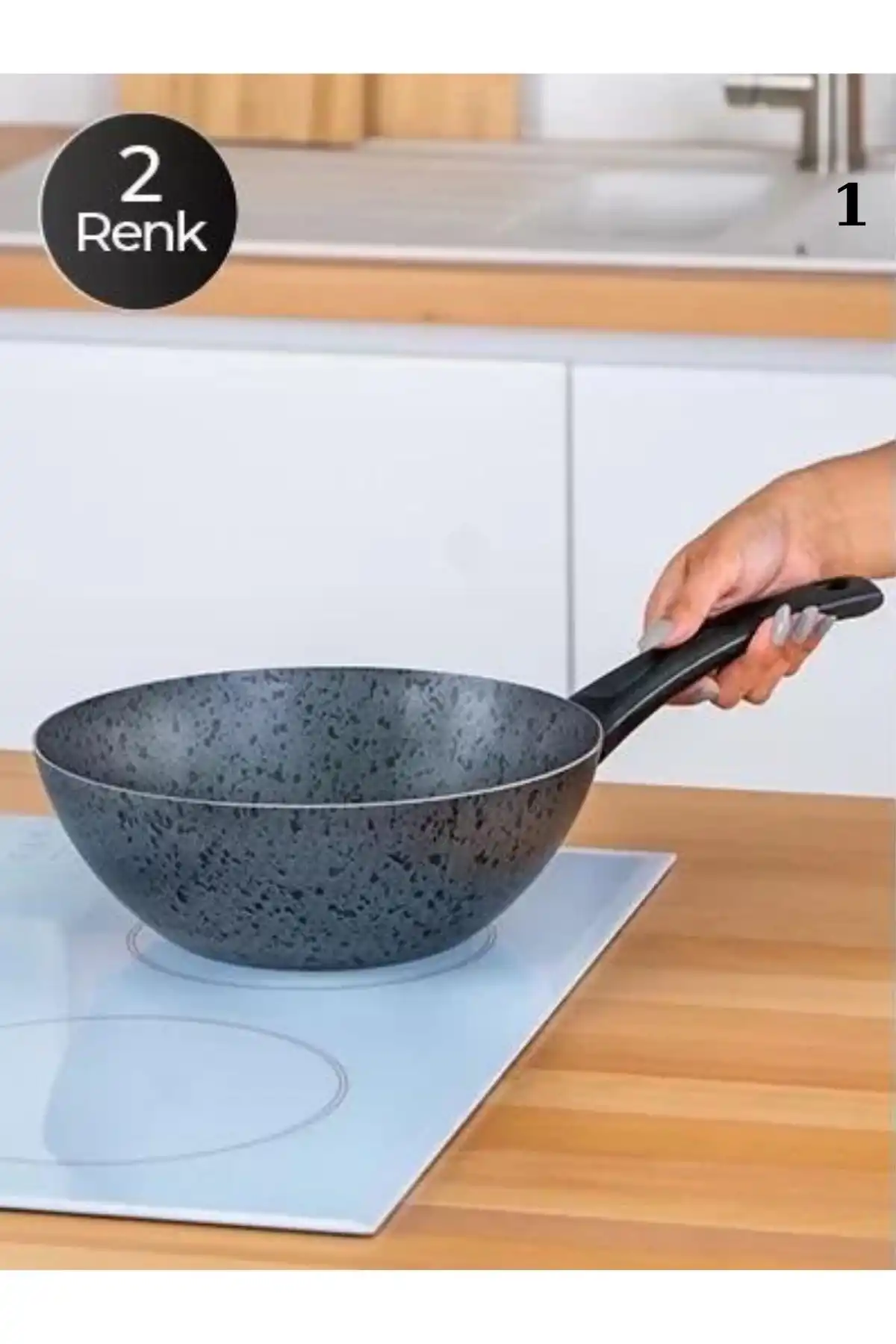 Acar CM5818 Wok Tava 24 Cm Tekli
