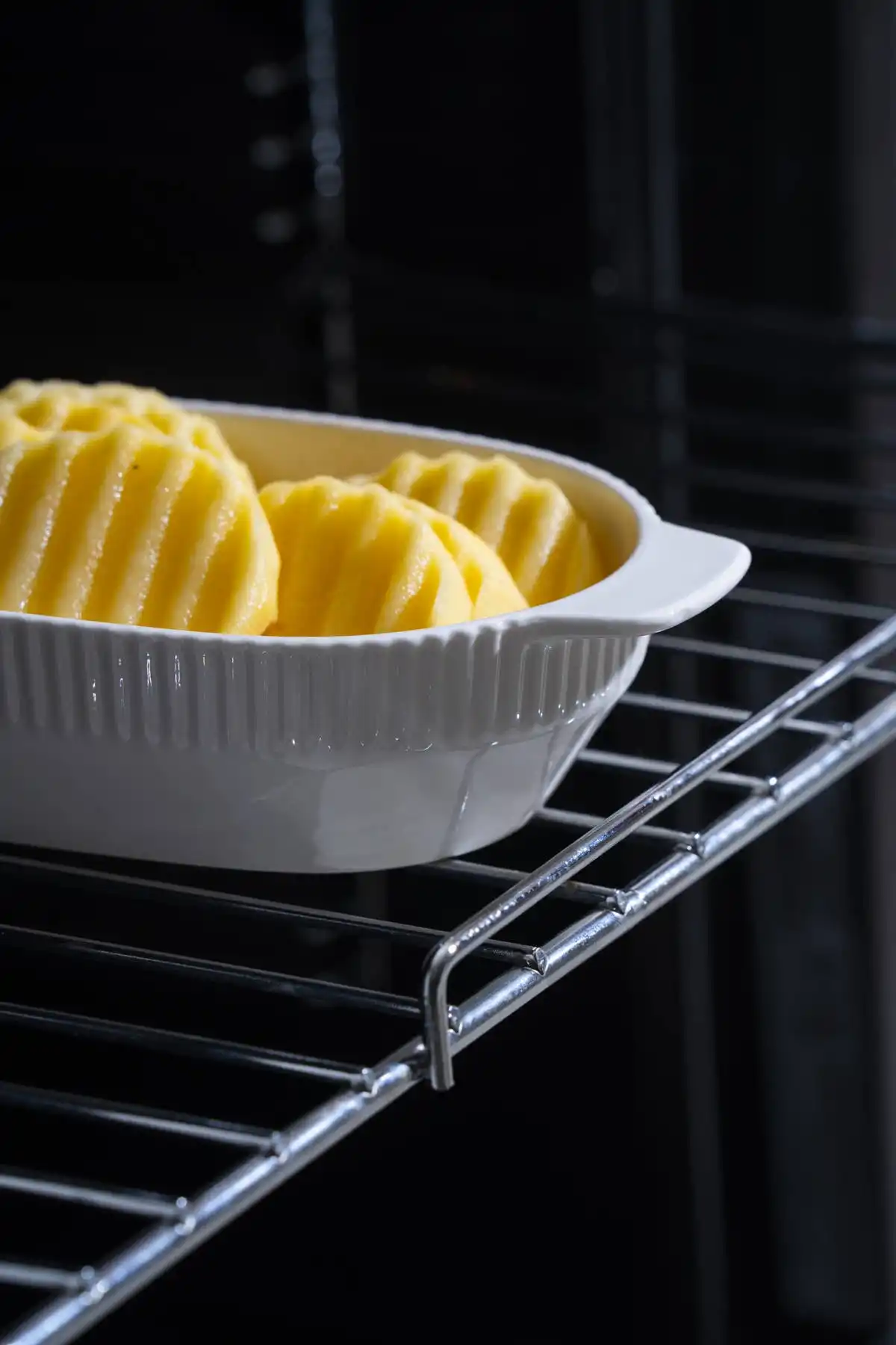 Acar JEA7377 Nova Beyaz Porselen Oval Fırın Kabı 19 cm