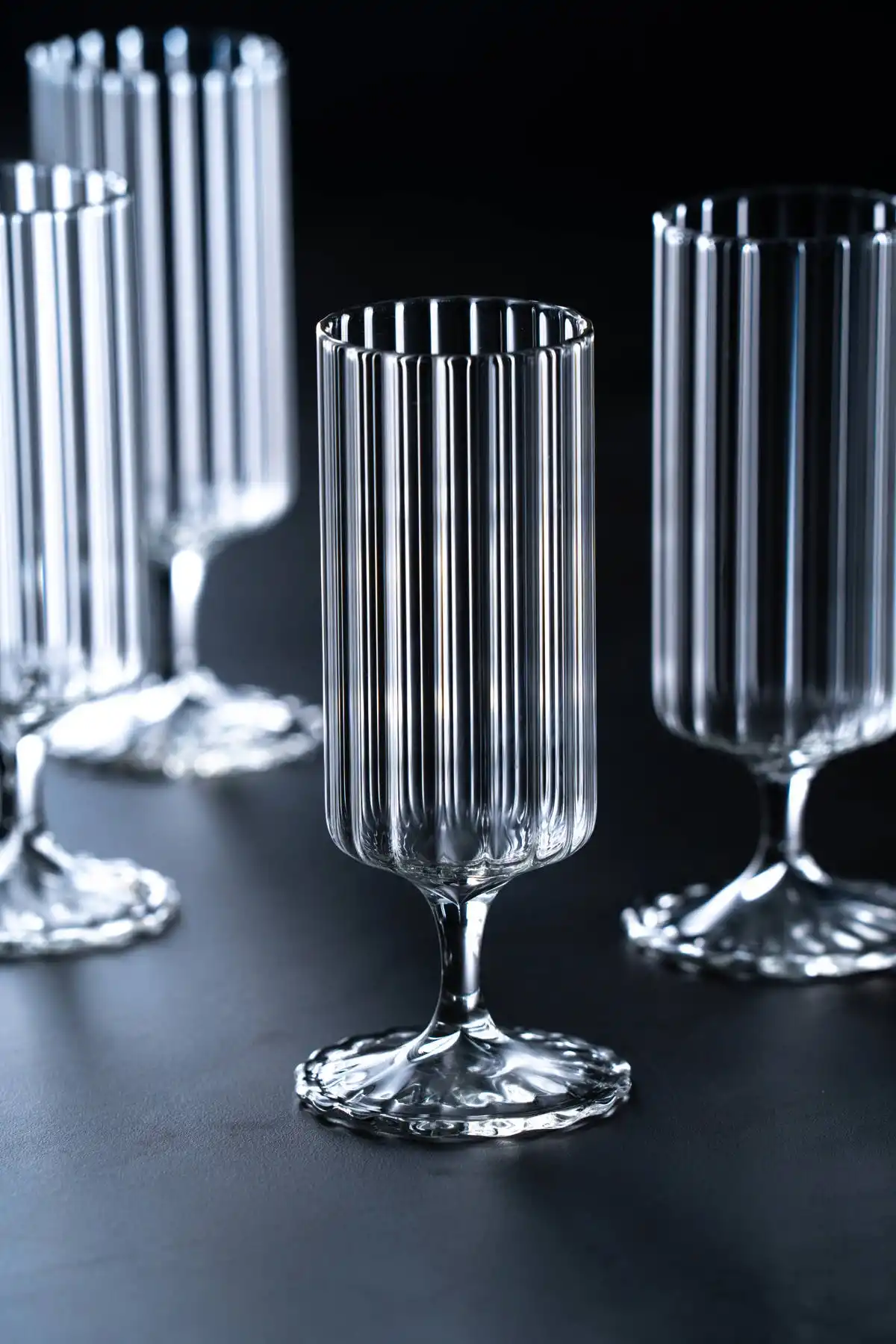 Acar ARY8133 Cam Kahve Yanı Bardağı 120 cc 6lı