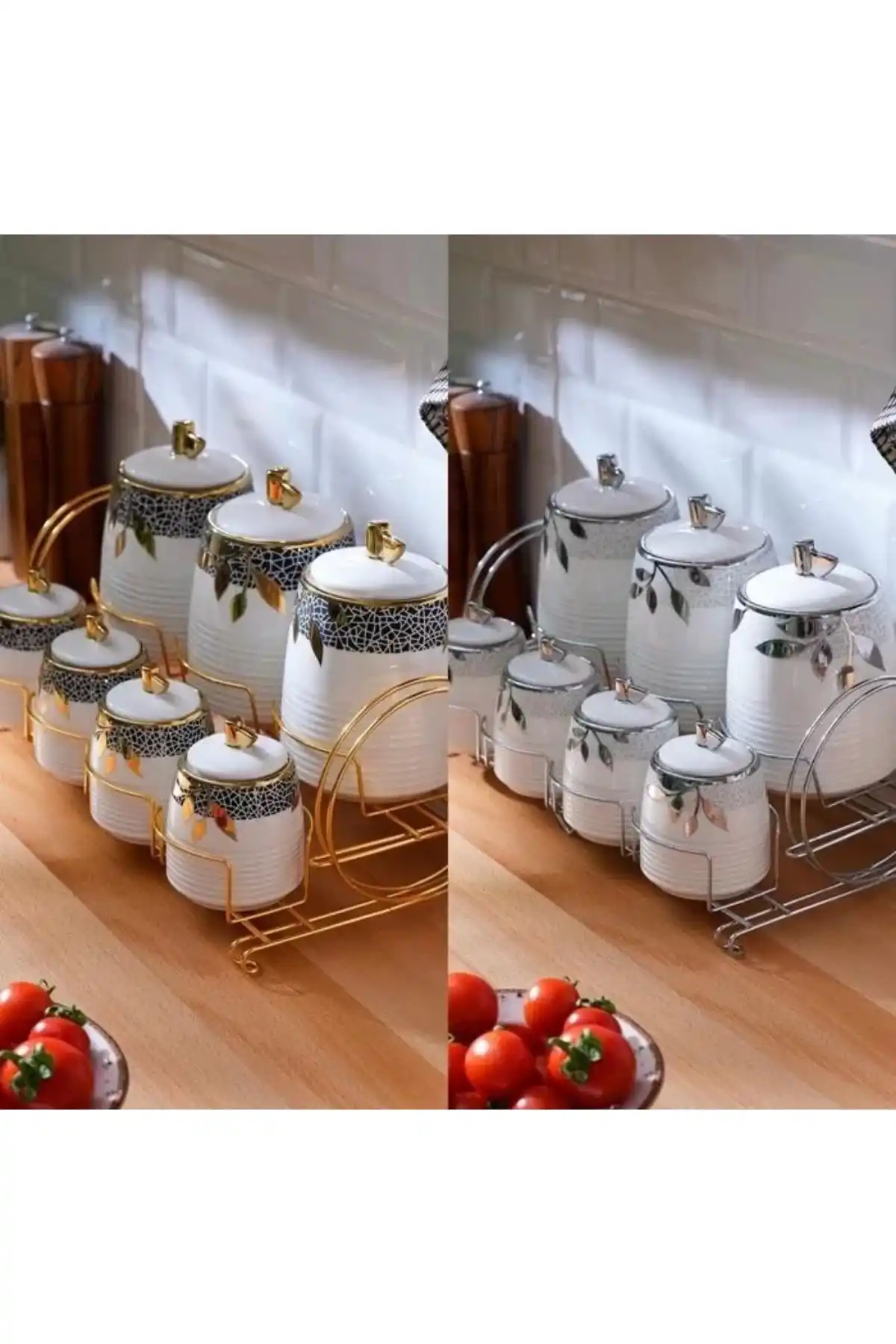 Acar KAI7510 Porselen Baharatlık Takımı 7 Li