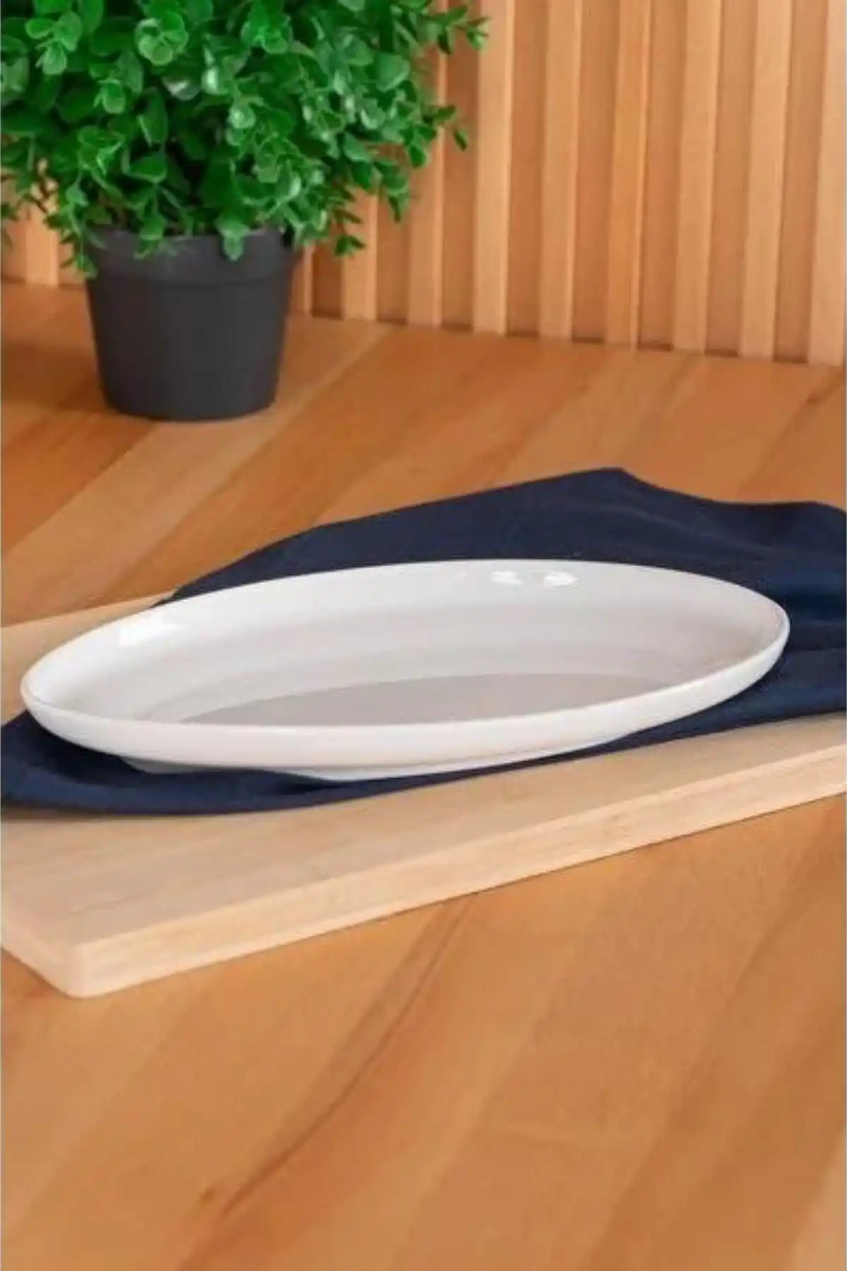 Acar MBA5290 Aria Porselen Oval Tabak 25 Cm