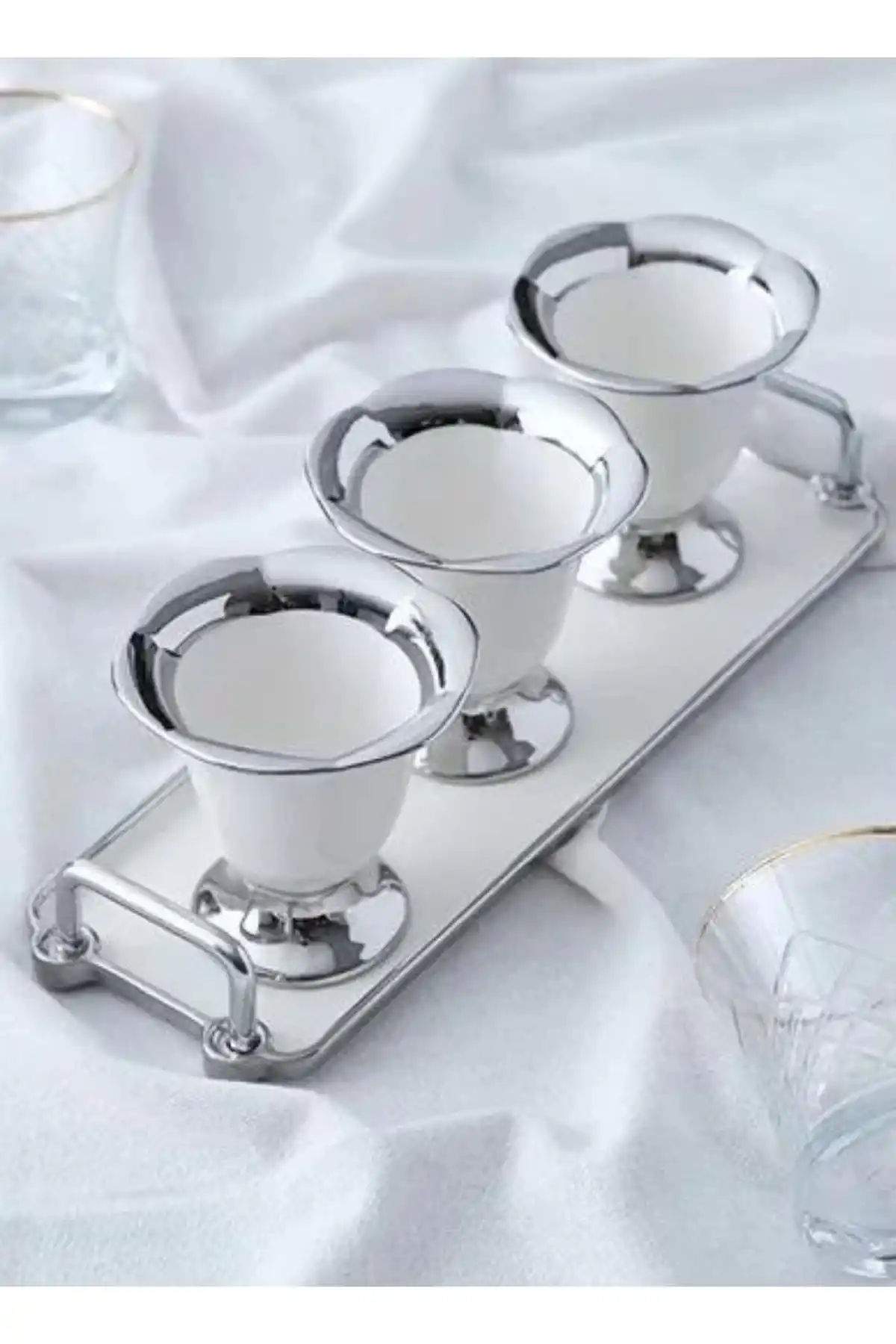 Acar PORJ5199 Safira Krema Kasesi 3 Lü