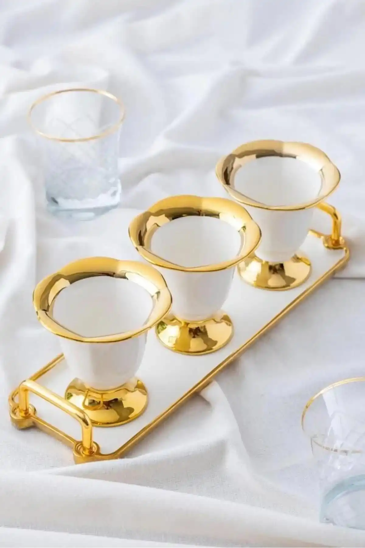 Acar PORJ5199 Safira Krema Kasesi 3 Lü