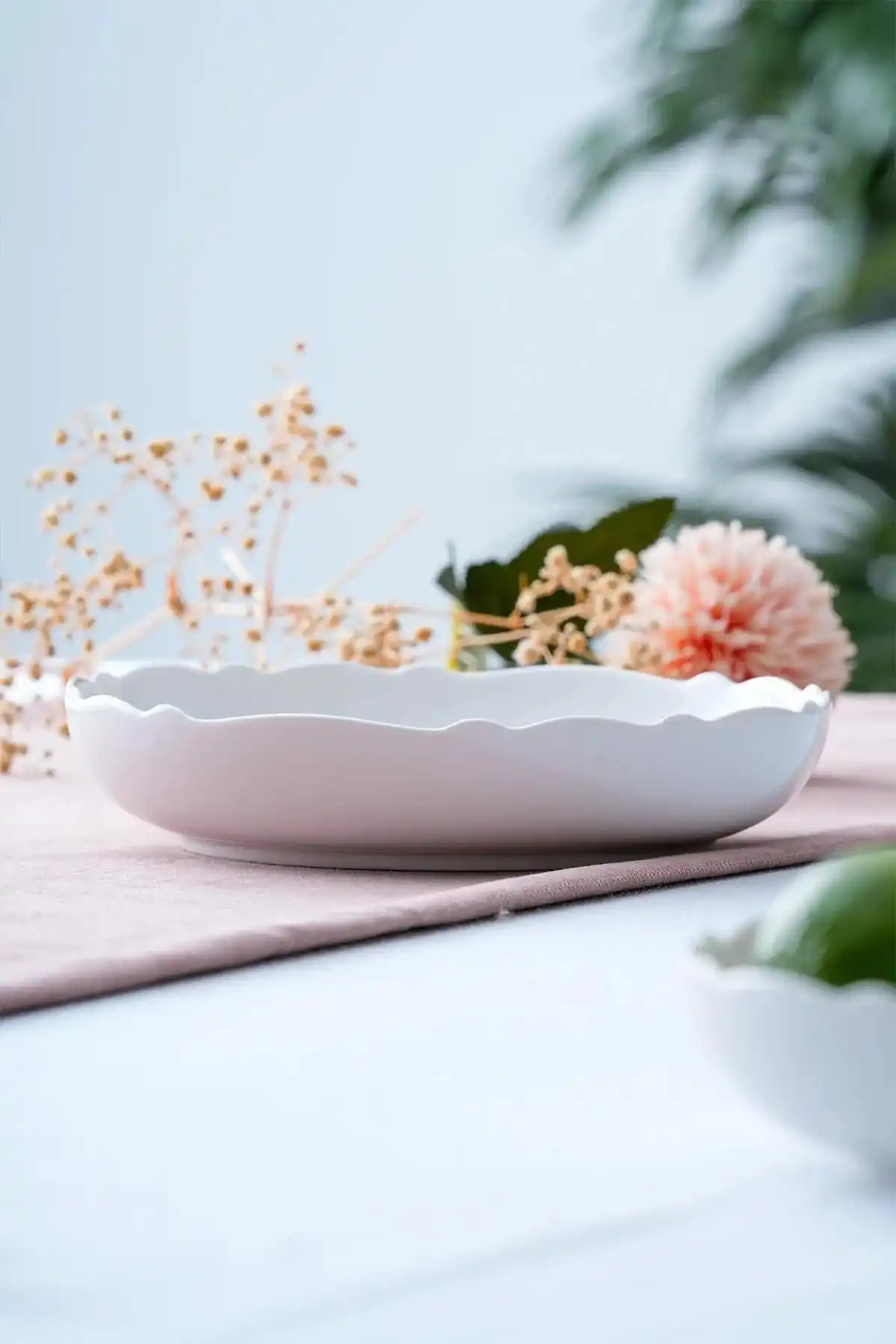 Acar PORWM6309 Nirvana Porselen Yemek Tabağı 18,40 cm 6lı