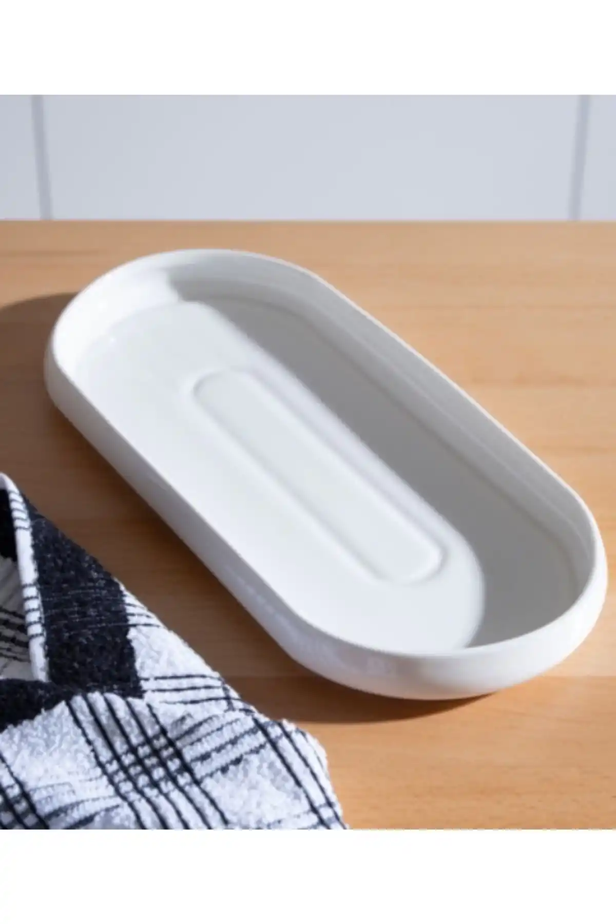 Acar SCT21.0246 Bianco Porselen Oval Tabak 32 cm