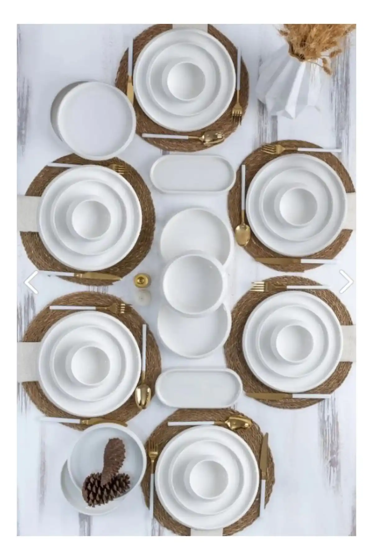 Acar SCT22.0145 Full Moon Yemek Takımı Seti 27 Parça